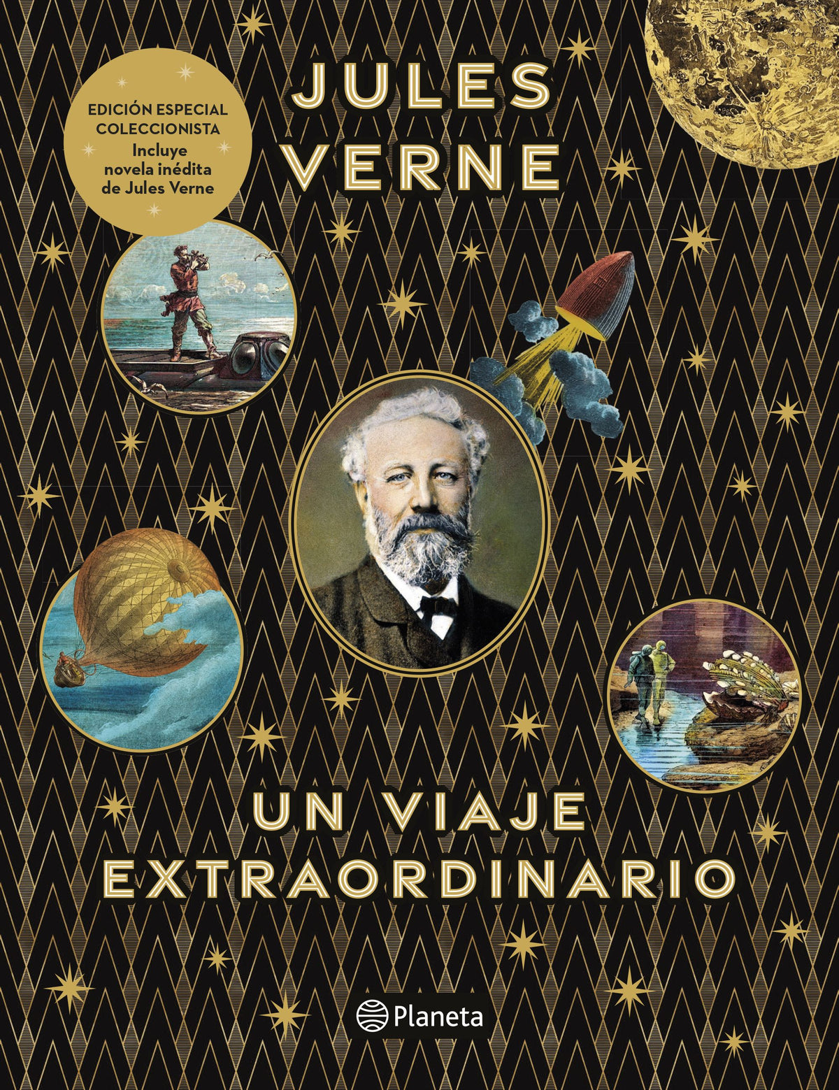 Estuche coleccionista Jules Verne. Un viaje extraordinario. Ariel Pérez Rodríguez (Editorial Planeta) 9788408296898