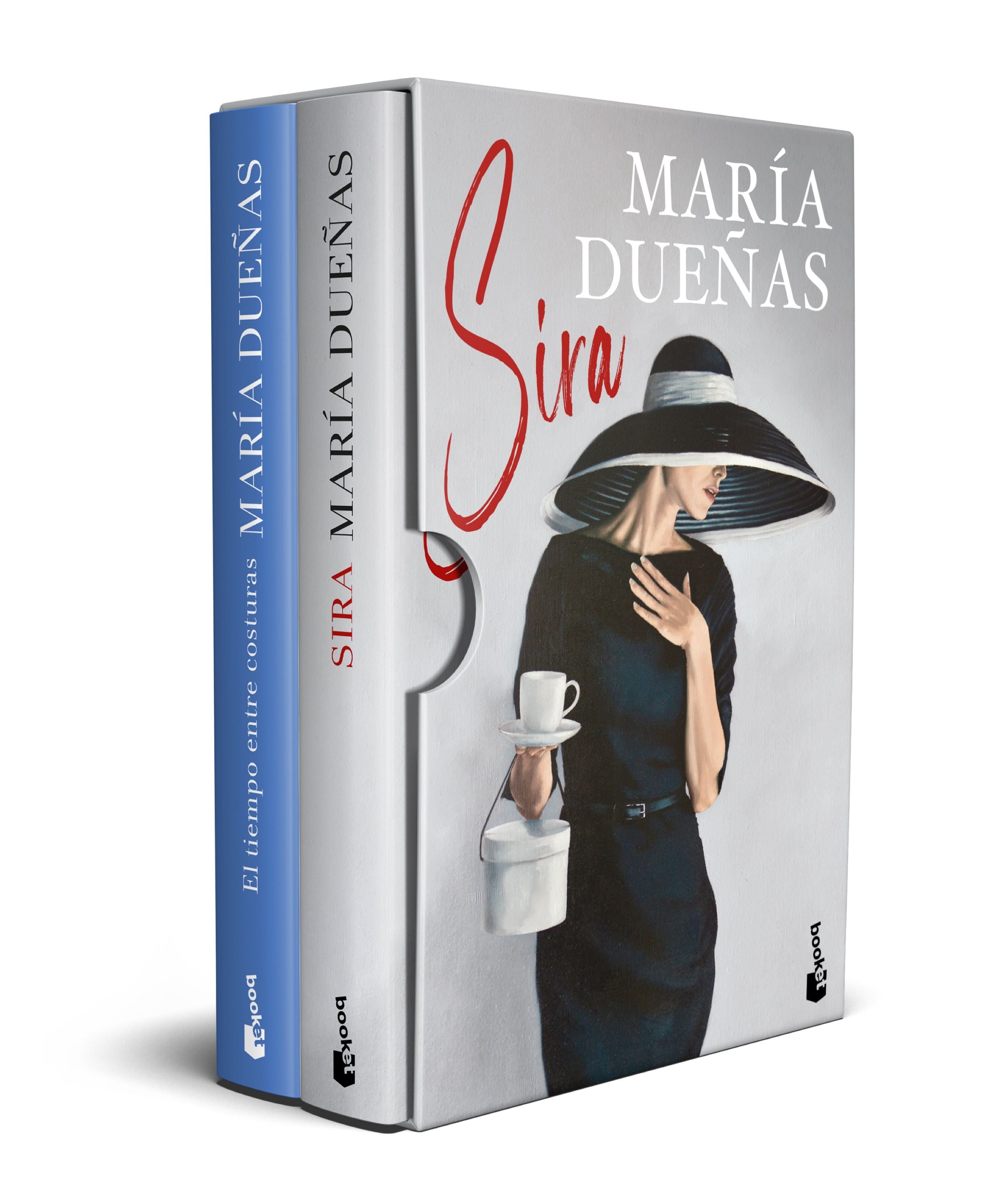 Estuche El tiempo entre costuras + Sira: Incluye El tiempo entre costuras y Sira. María Dueñas (Booket) 9788408261612 Imagen principal del producto