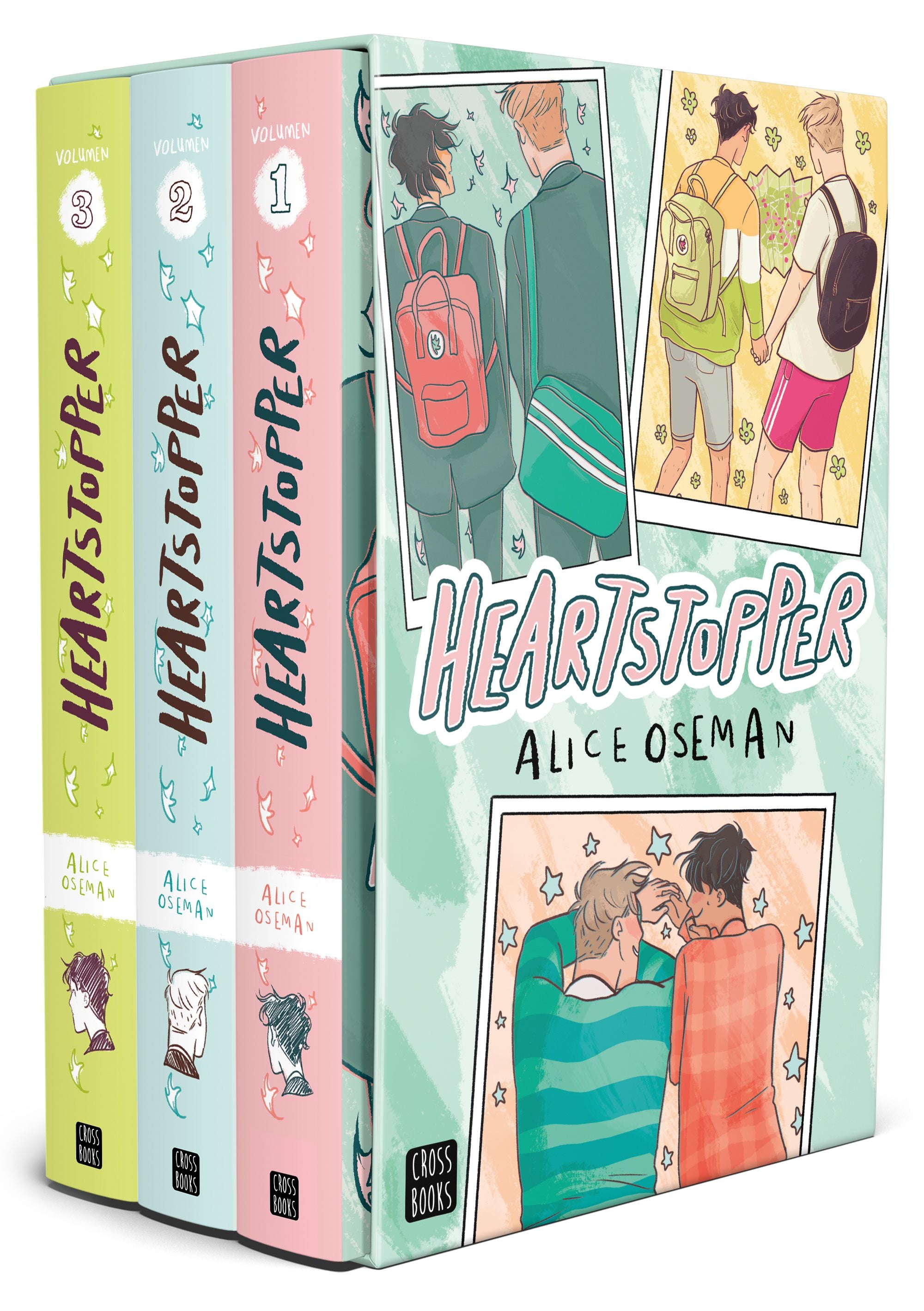 Estuche Heartstopper. Alice Oseman (Crossbooks) 9788408261551