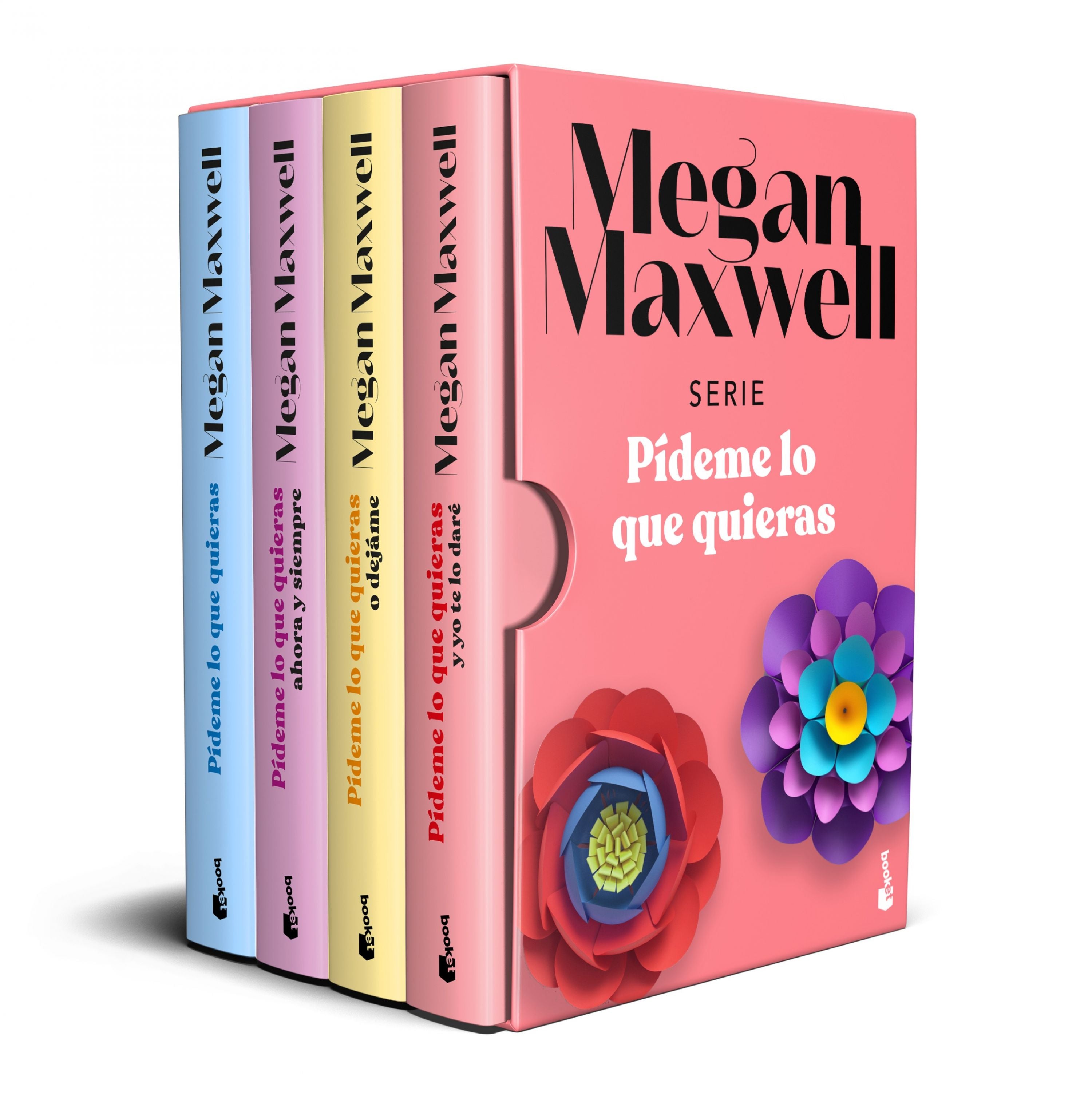 Estuche Pídeme lo que quieras. Megan Maxwell (Booket) 9788408239468 Imagen principal del producto
