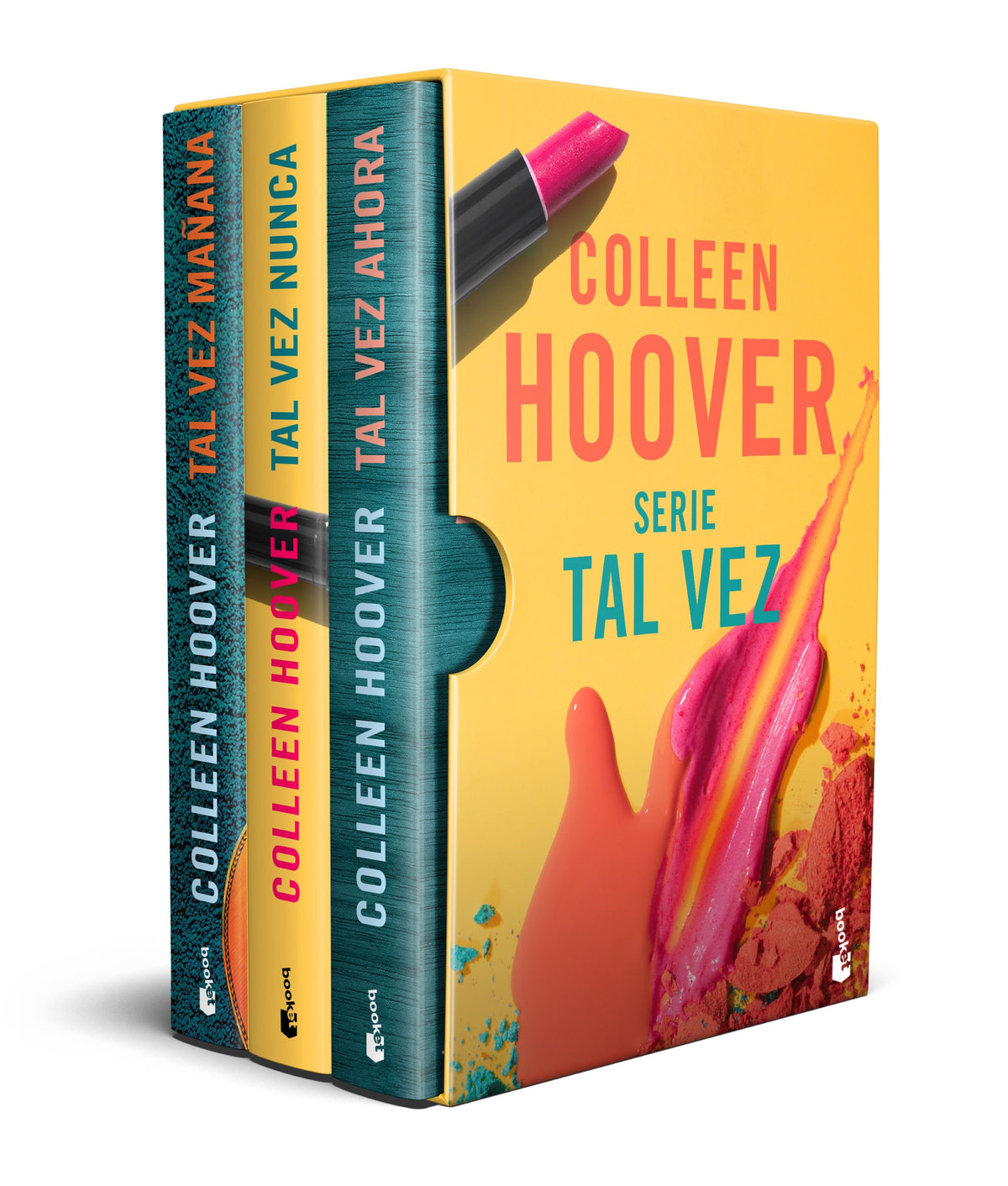 ESTUCHE TAL VEZ: Incluye los títulos Tal vez mañana, Tal vez nunca y Tal vez ahora. Colleen Hoover (Booket) 9788408275695