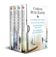 Estuche Tetralogía La Sombra del Viento. Carlos Ruiz Zafón (Booket) 9788408235309
