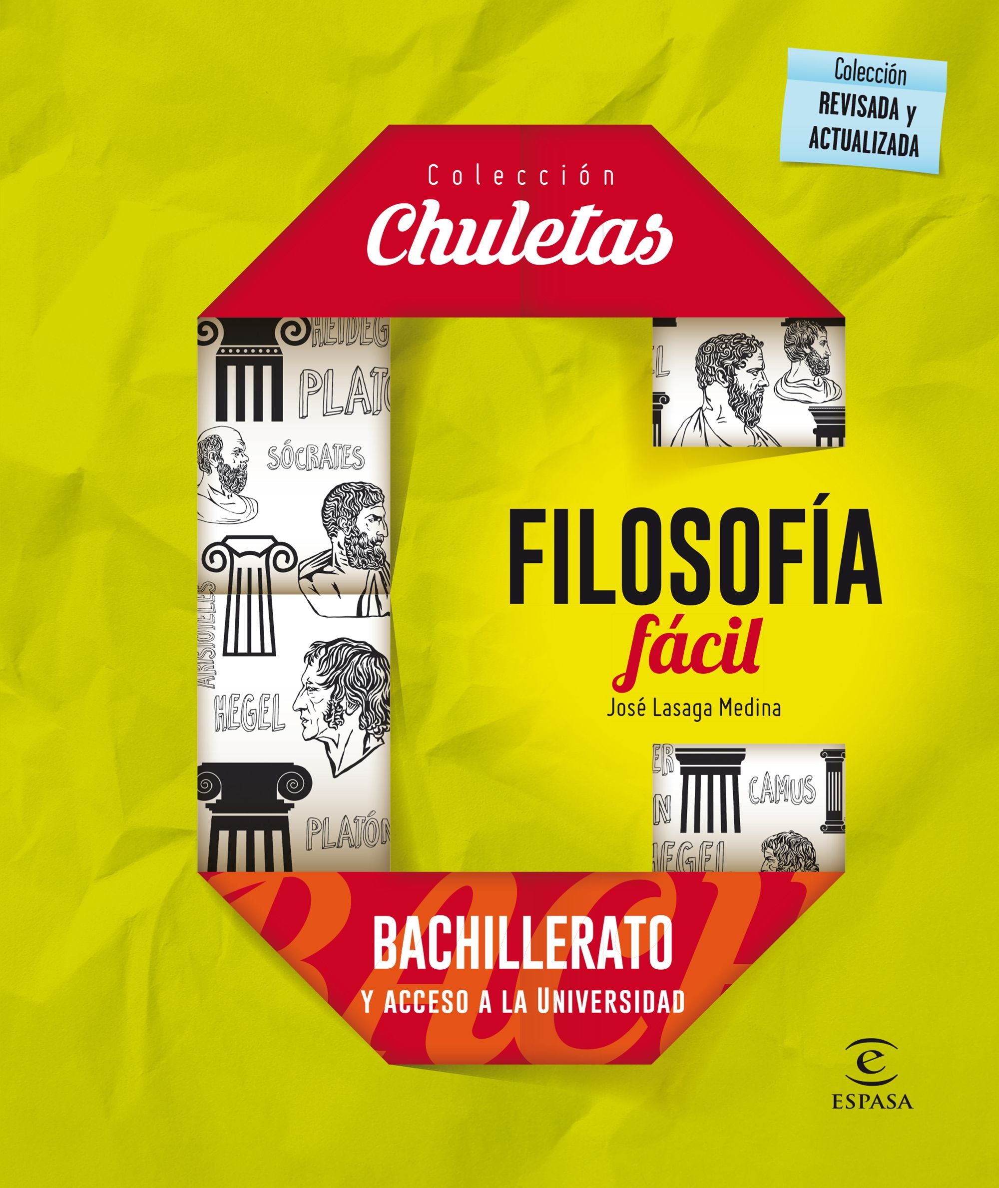 Filosofía fácil para bachillerato. José Lasaga Medina (Espasa) 9788467044560
