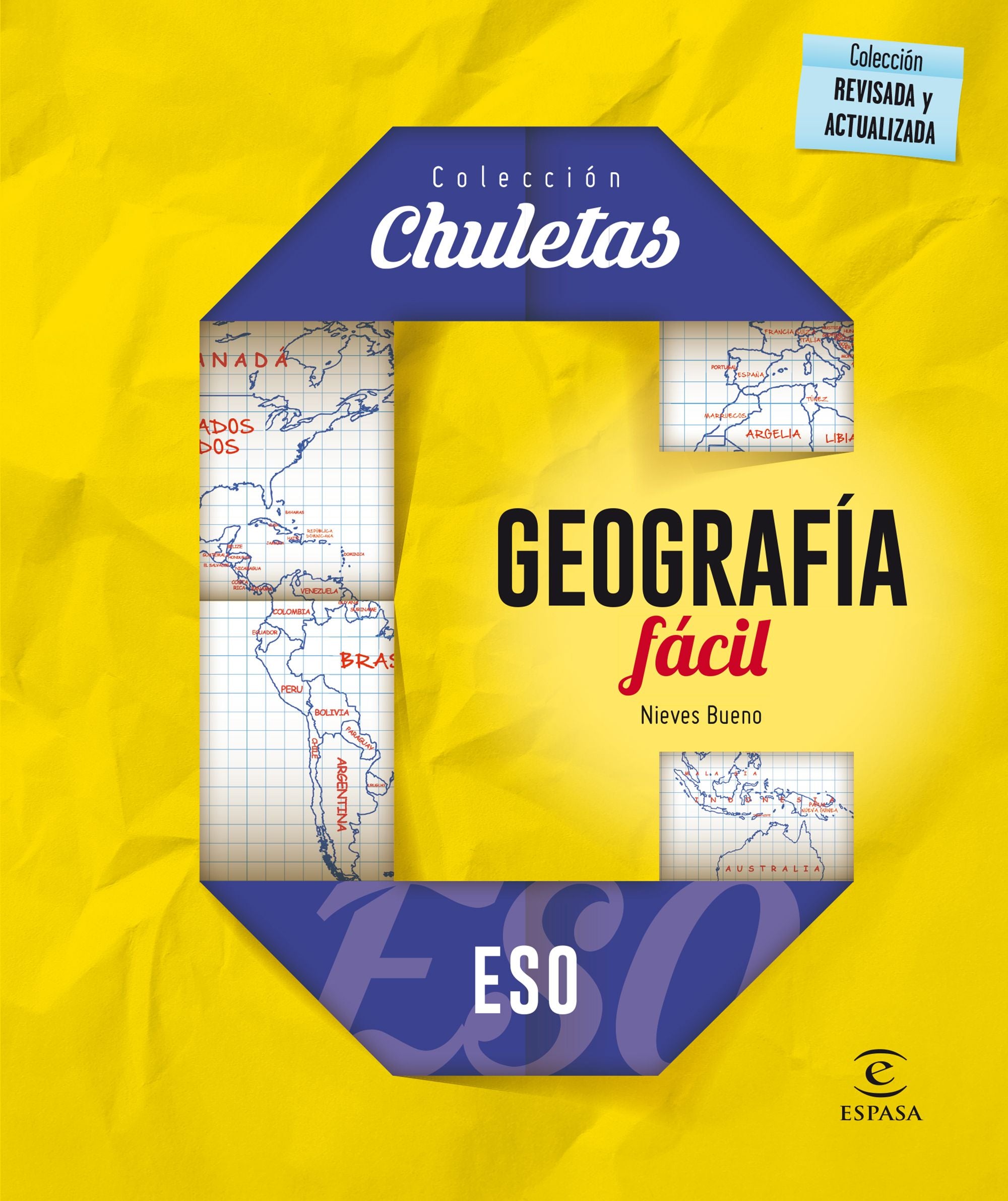 Geografía fácil para la ESO. Nieves Bueno (Espasa) 9788467044416 Imagen principal del producto