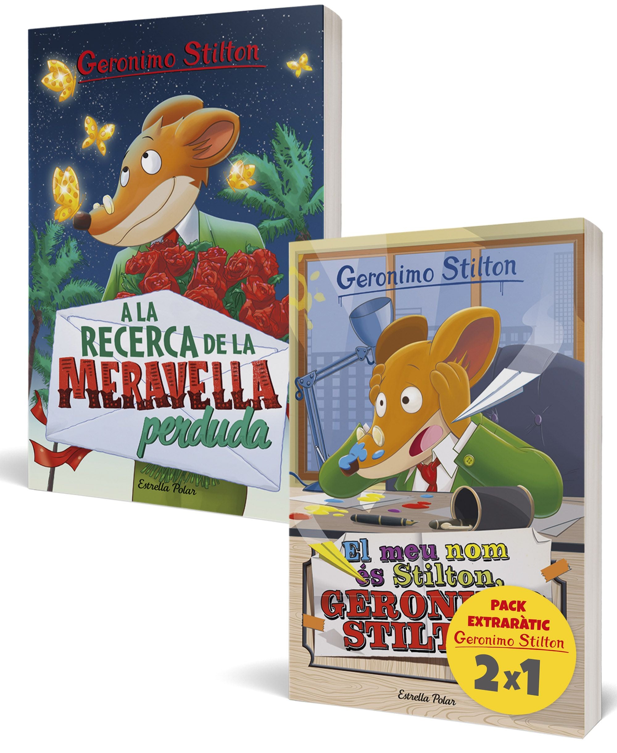 Geronimo Stilton. Pack Extraràtic: el Meu Nom És Stilton, Geronimo Stilton I a la Recerca de la Meravella Perduda