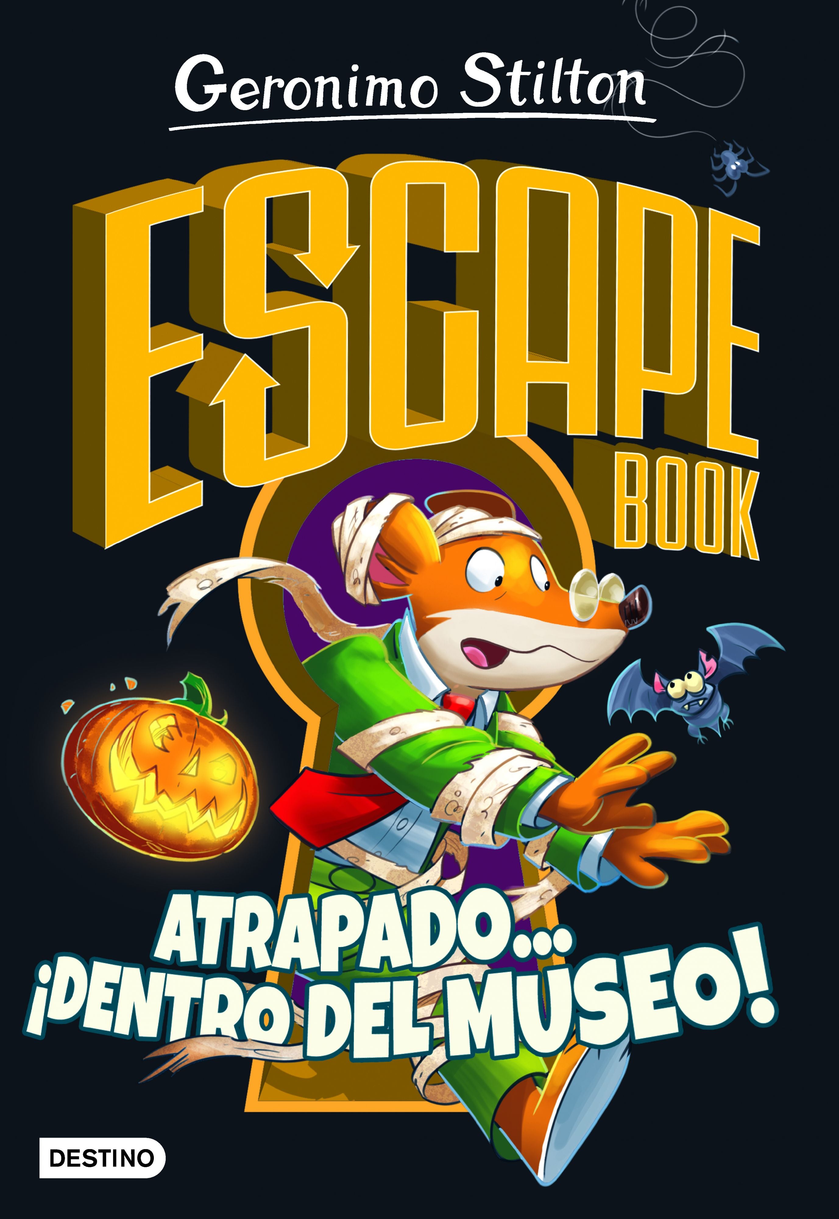 Escape book. Atrapado... ¡dentro del museo!. Geronimo Stilton (Destino Infantil & Juvenil) 9788408237327 Imagen principal del producto