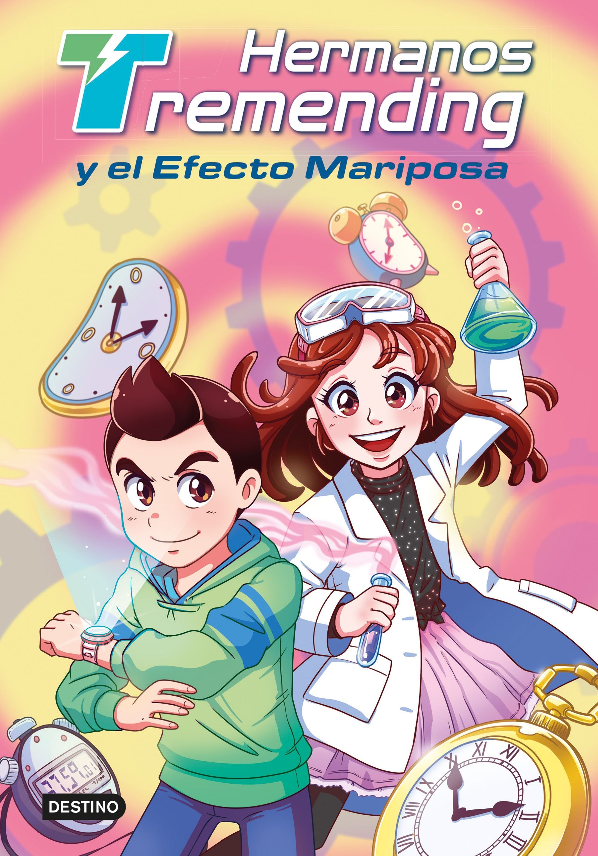 Hermanos Tremending 1. Hermanos Tremending y el efecto mariposa. Hermanos Tremending (Destino Infantil & Juvenil) 9788408249290 Imagen principal del producto