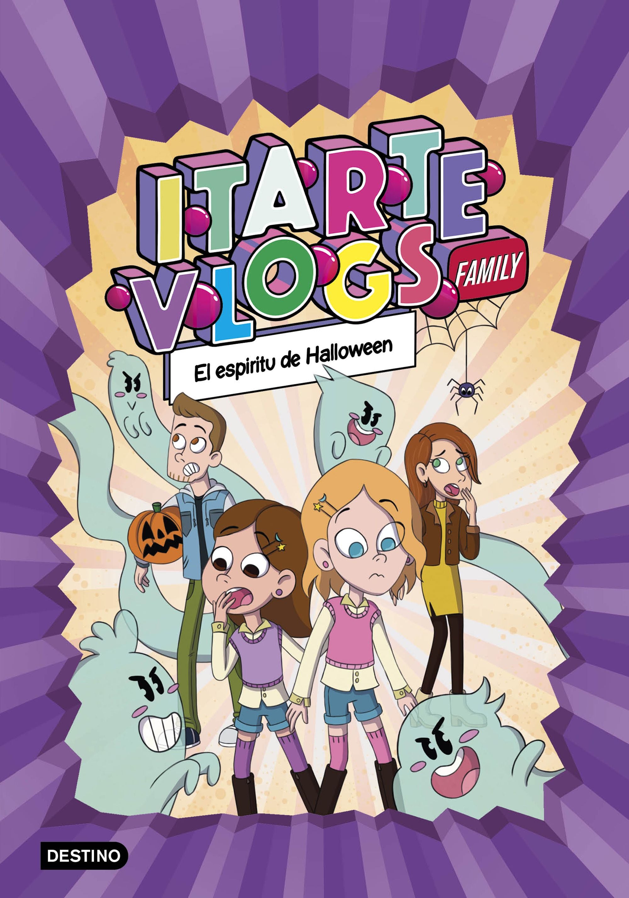 Itarte Vlogs Family 4. El espíritu de Halloween. Itarte (Destino Infantil & Juvenil) 9788408269168 Imagen principal del producto