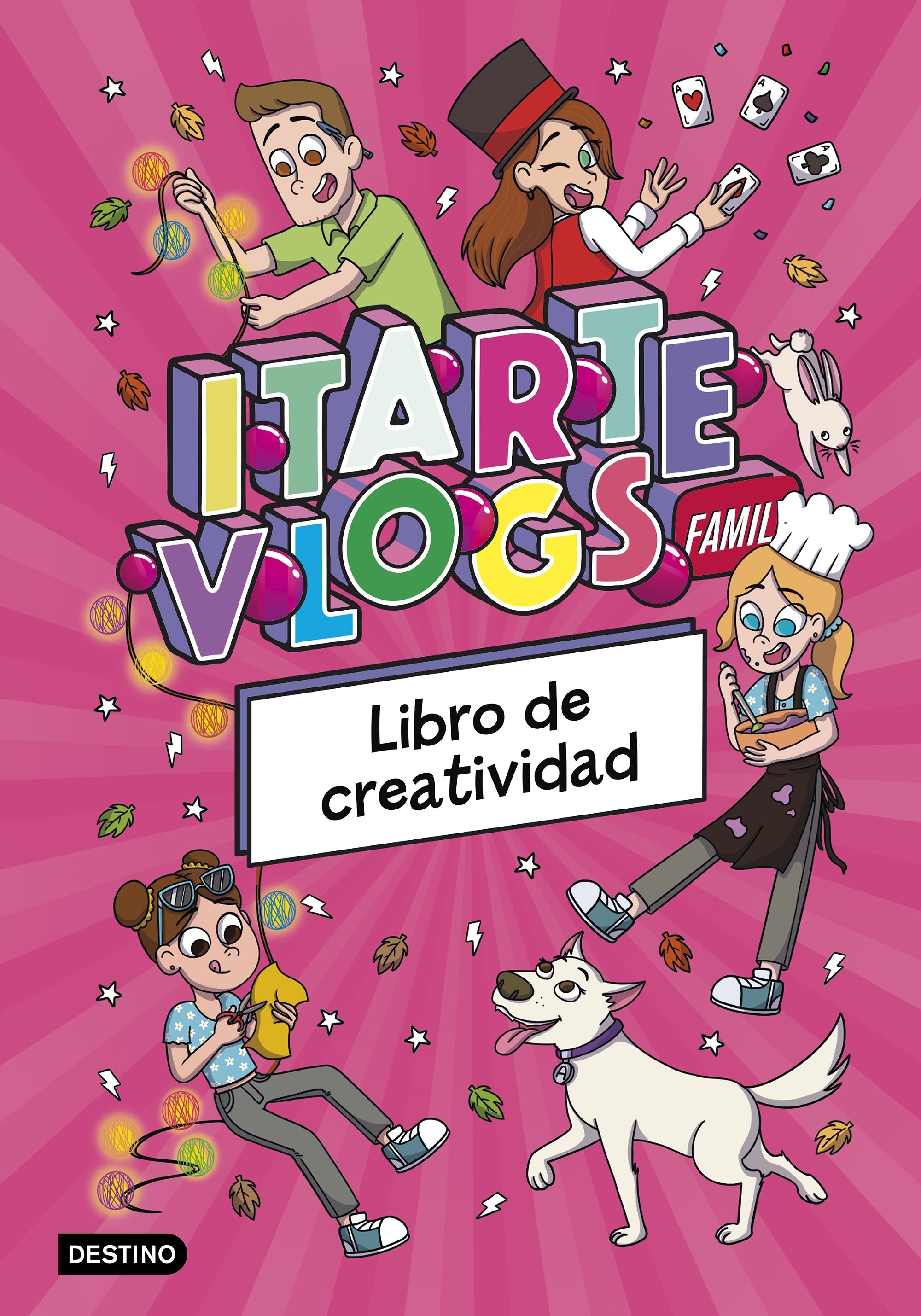 Itarte Vlogs Family. Libro de creatividad. Itarte (Destino Infantil & Juvenil) 9788408295457 Imagen principal del producto