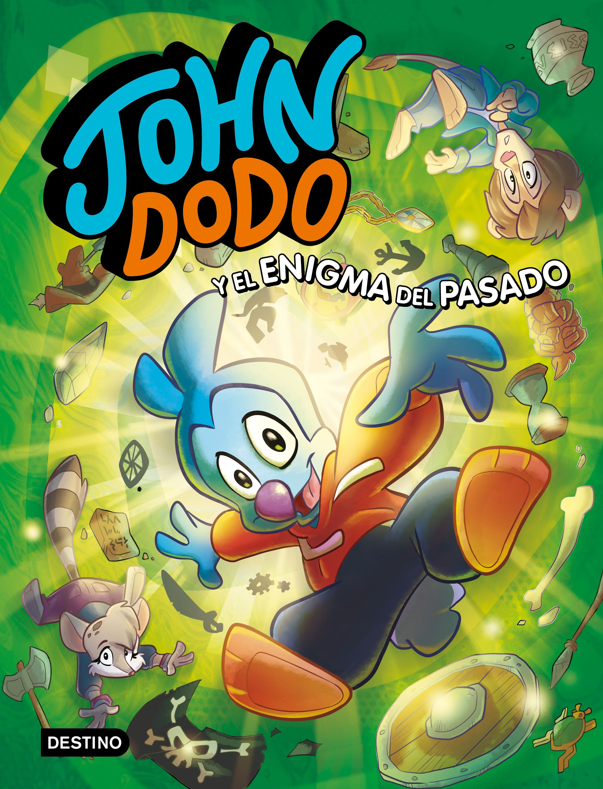 John Dodo 2. John Dodo y el enigma del pasado. John Dodo (Destino Infantil & Juvenil) 9788408241713 Imagen principal del producto