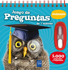 Juego de preguntas de 1 minuto. Animales: 1.000 preguntas y respuestas. Animales