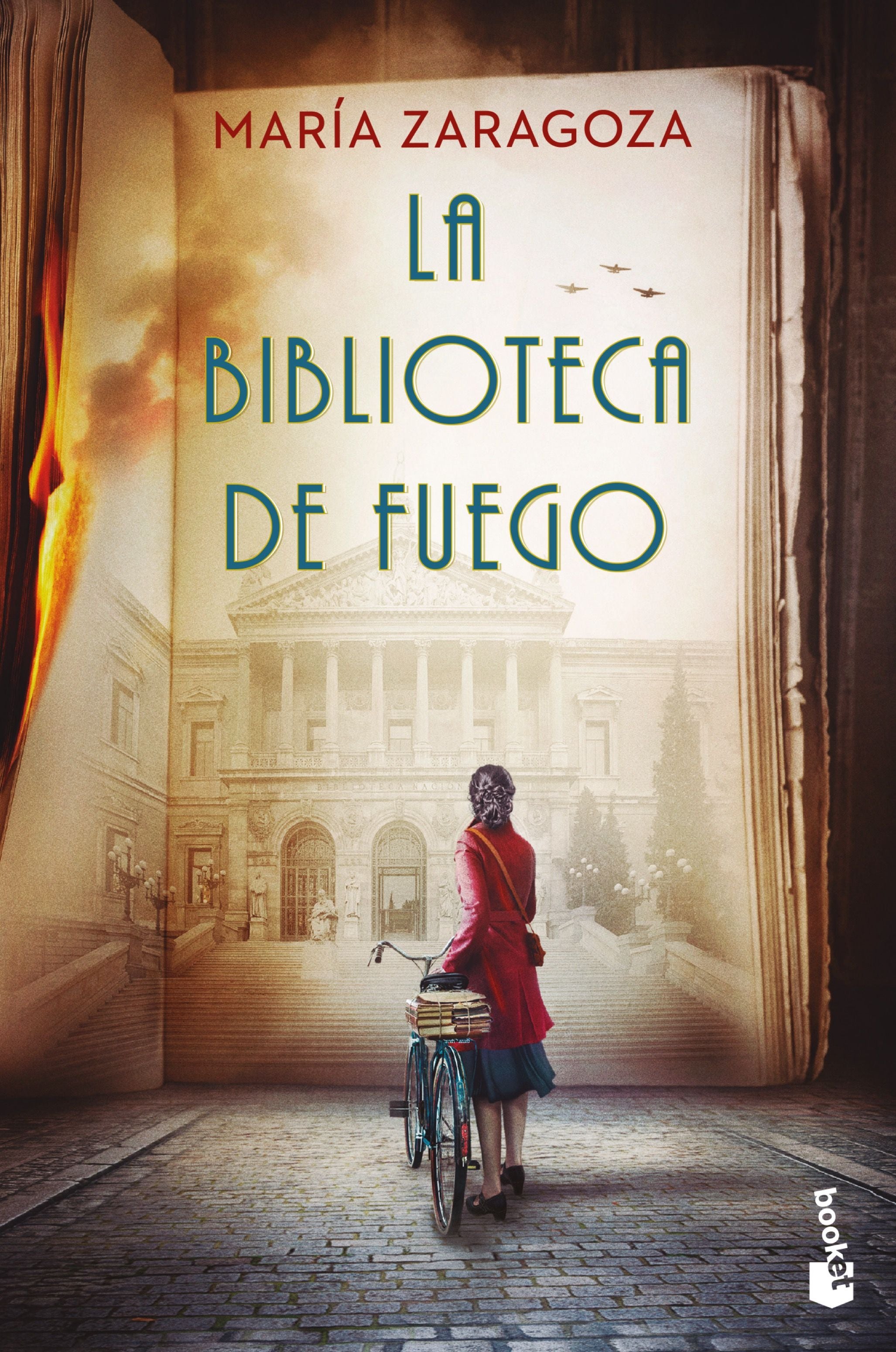 La biblioteca de fuego. María Zaragoza (Booket) 9788408270744 Imagen principal del producto