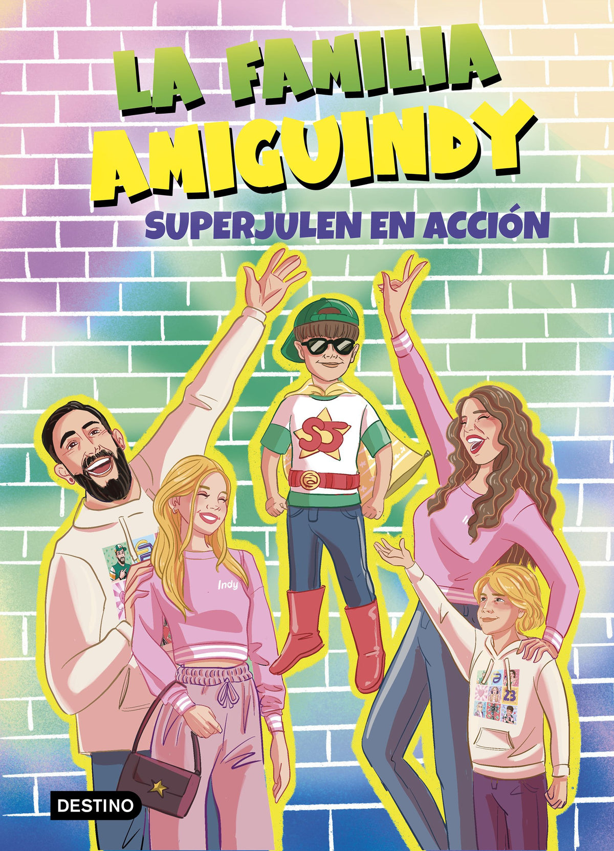 La Familia Amiguindy 2. SuperJulen en acción. La Familia Amiguindy (Destino Infantil & Juvenil) 9788408275534