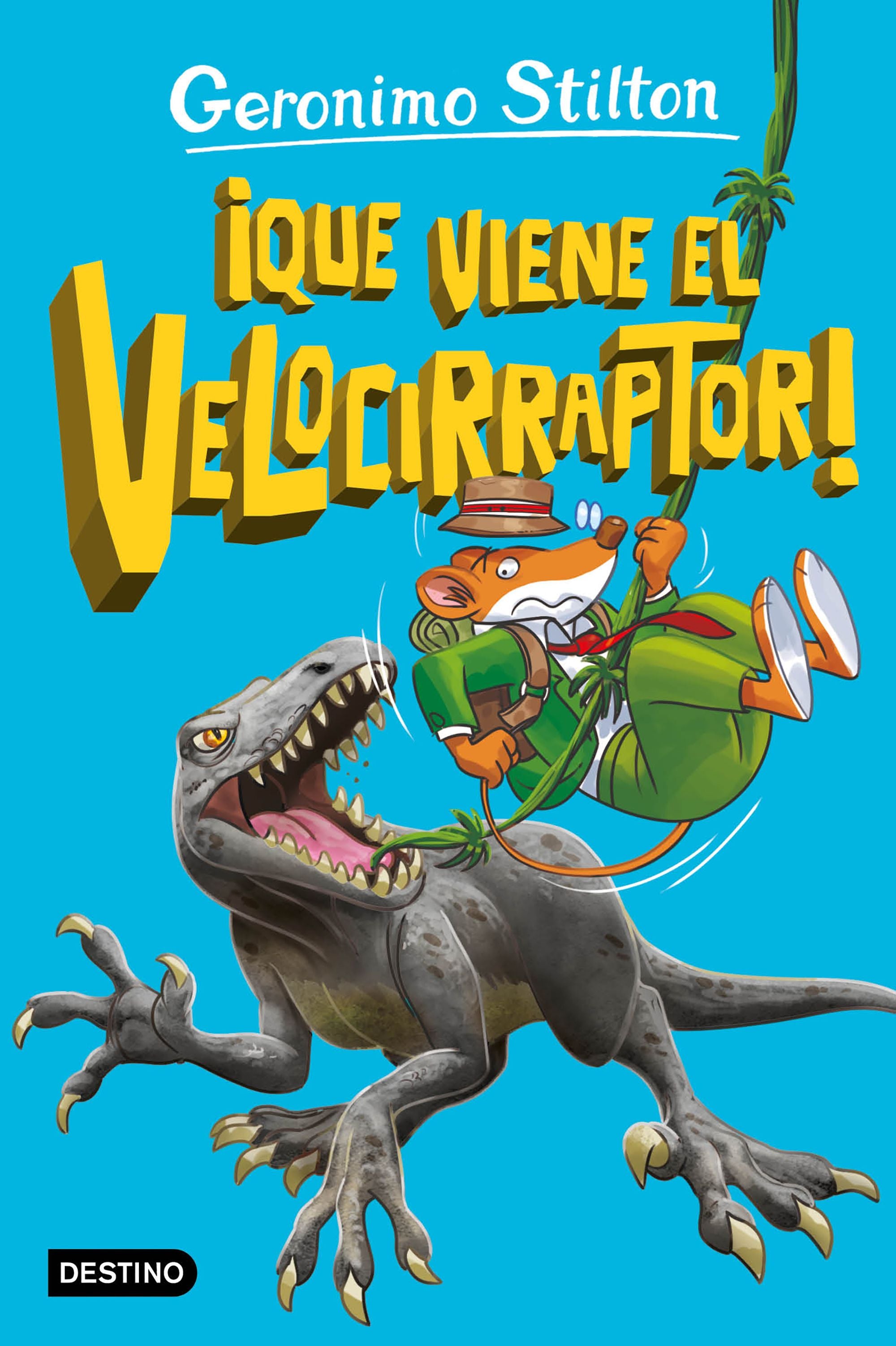 La isla de los dinosaurios 3. ¡Que viene el velocirraptor!. Geronimo Stilton (Destino Infantil & Juvenil) 9788408280873 Imagen principal del producto