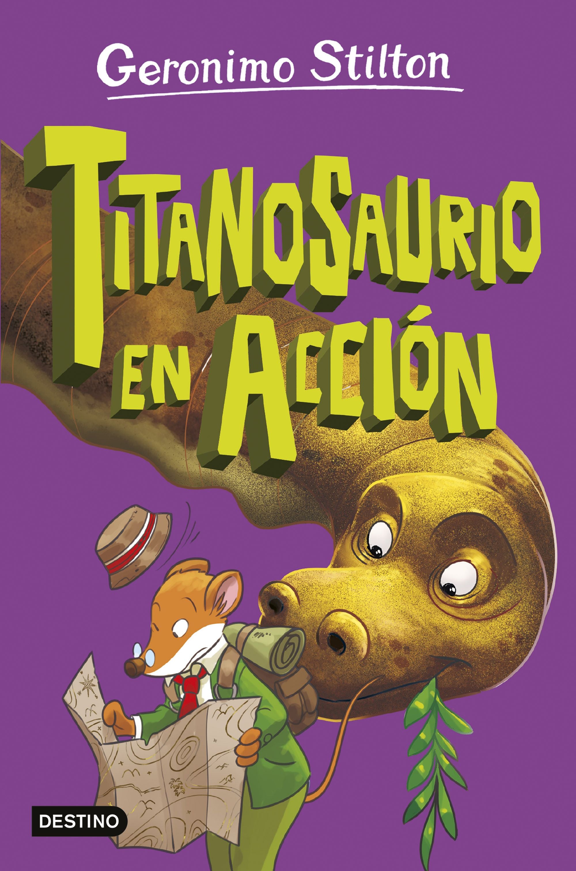 La isla de los dinosaurios 4. Titanosaurio en acción. Geronimo Stilton (Destino Infantil & Juvenil) 9788408290186 Imagen principal del producto