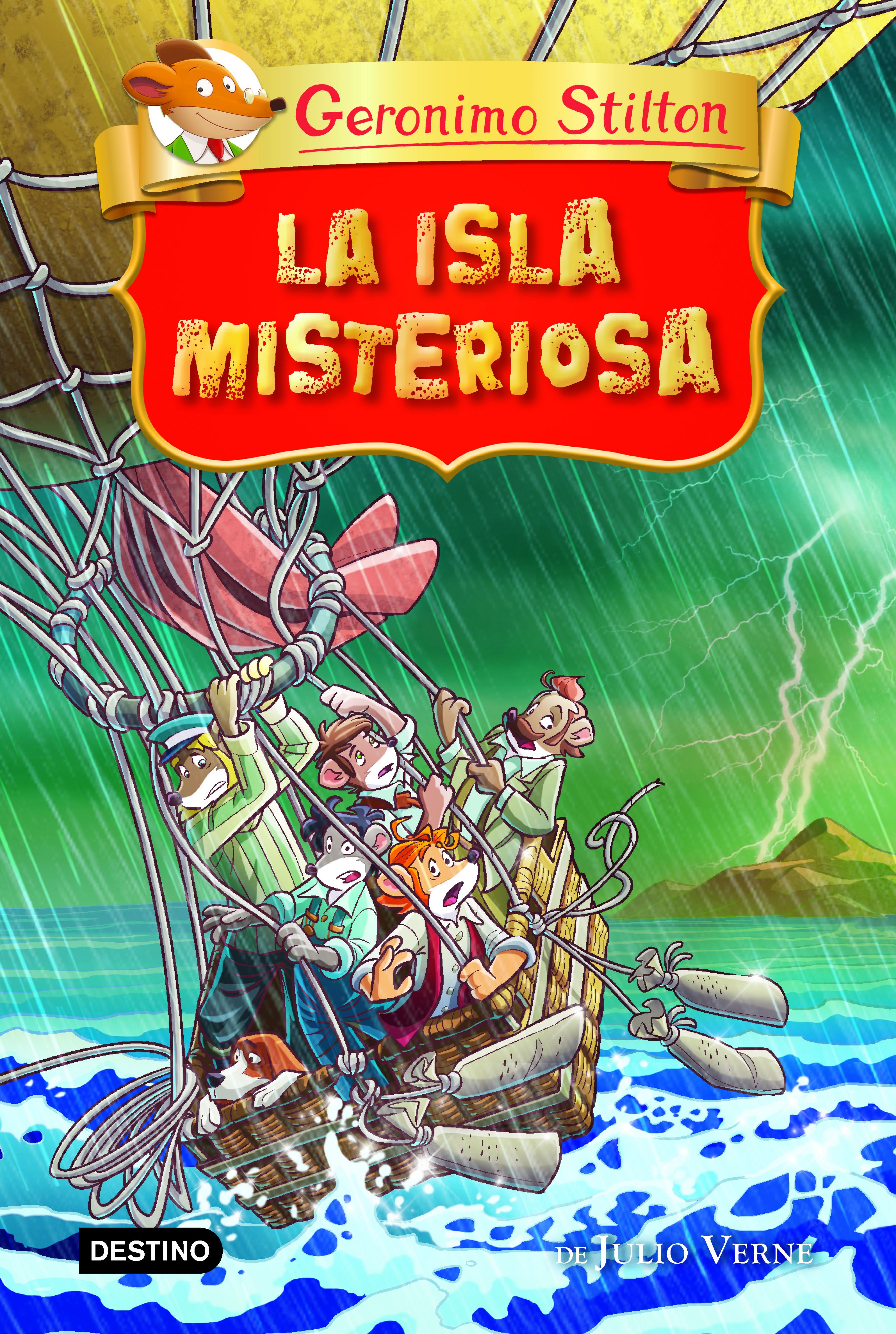 La isla misteriosa. Geronimo Stilton (Destino Infantil & Juvenil) 9788408237310 Imagen principal del producto