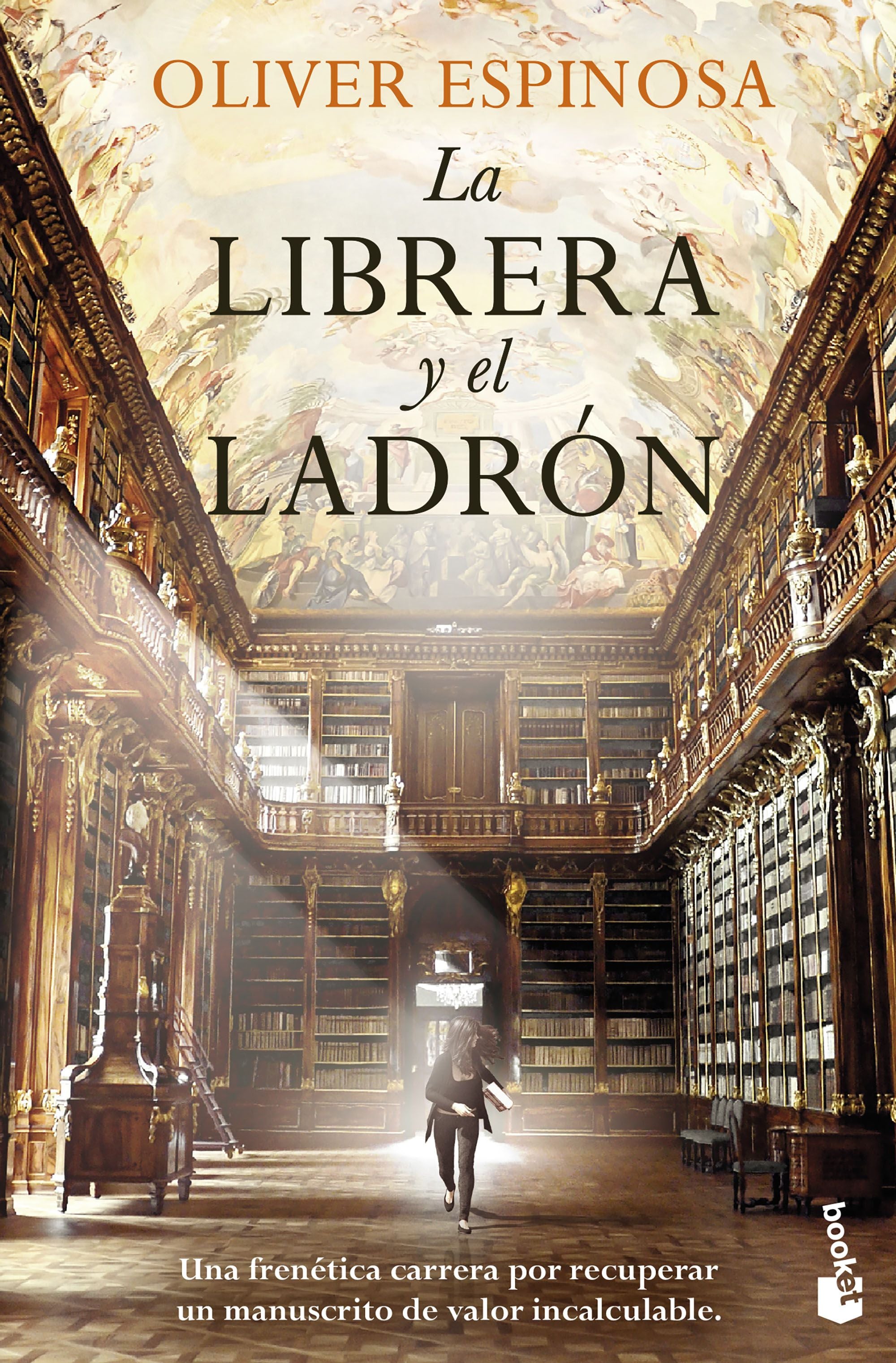 La librera y el ladrón. Oliver Espinosa (Booket) 9788408265023 Imagen principal del producto