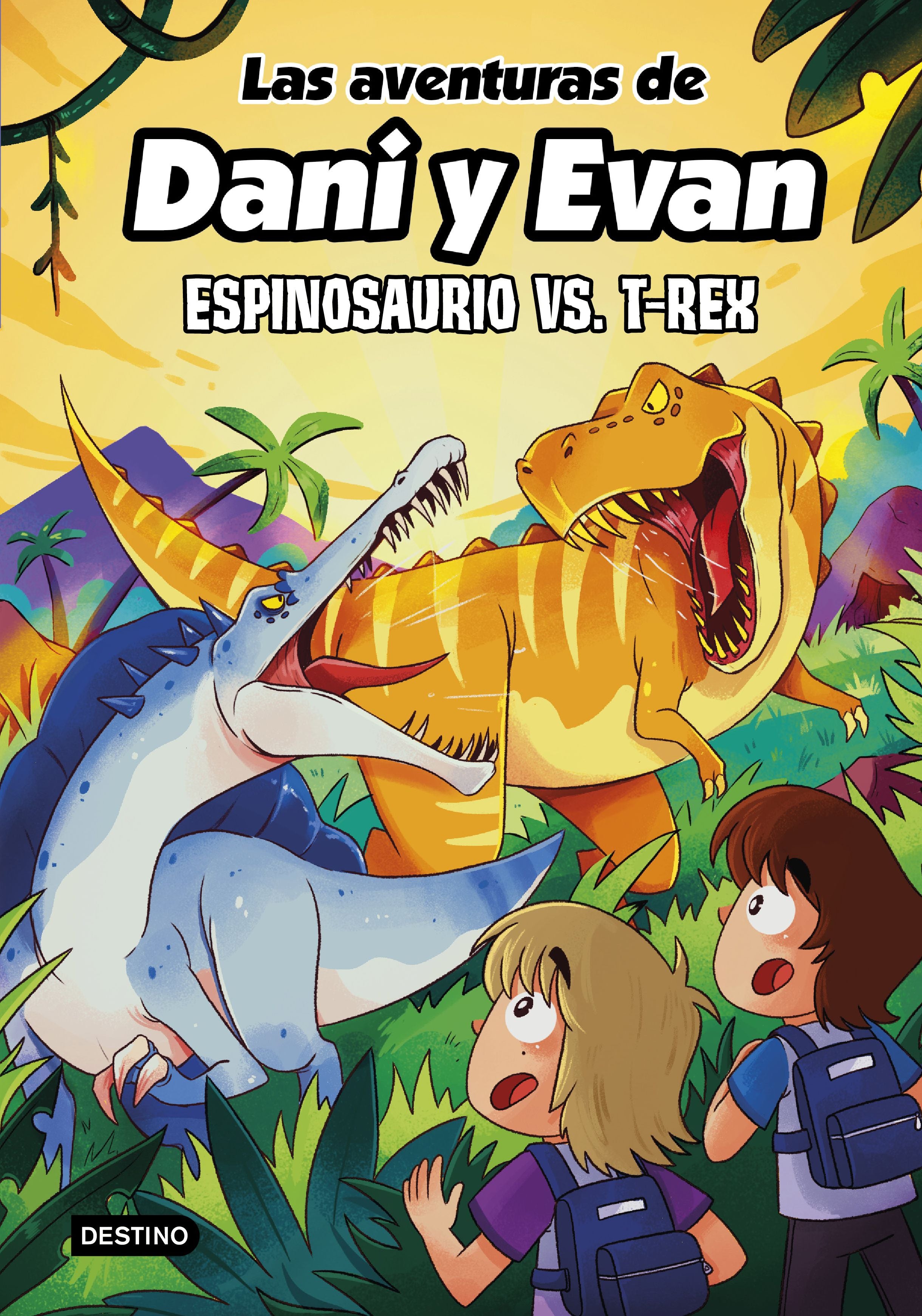 Las aventuras de Dani y Evan 10. Espinosaurio vs. T-Rex. Las aventuras de Dani y Evan (Destino Infantil & Juvenil) 9788408292418