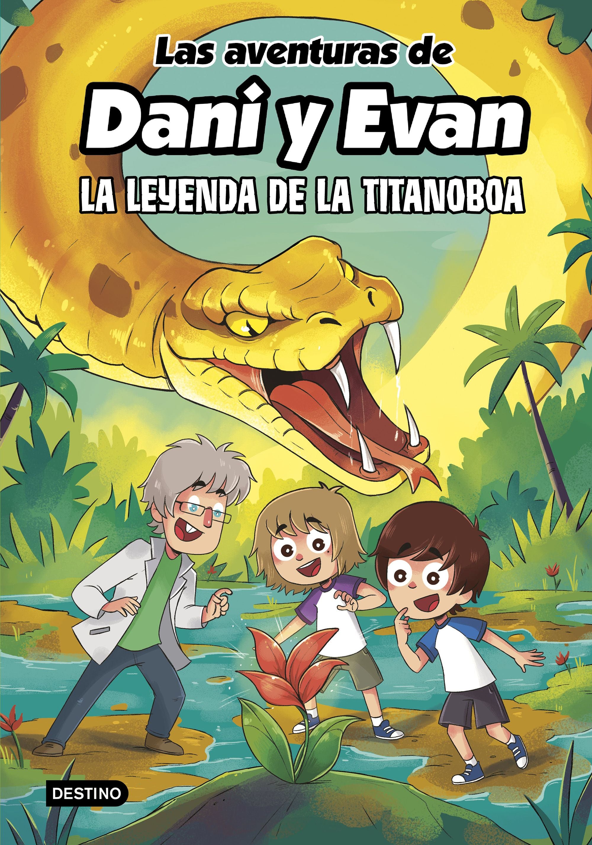 Las aventuras de Dani y Evan 13. La leyenda de la titanoboa. Las aventuras de Dani y Evan (Destino Infantil & Juvenil) 9788408309444
