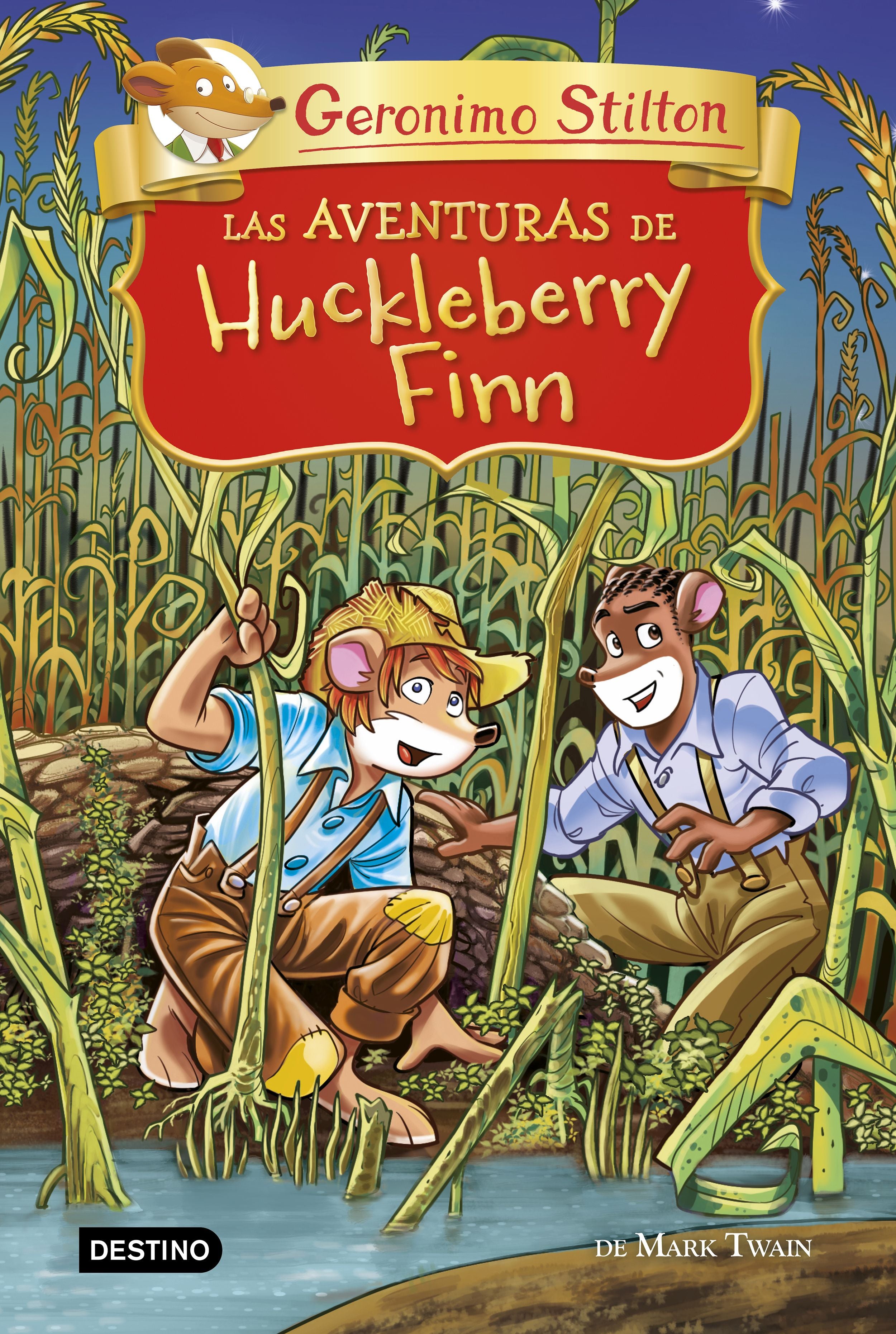 Las aventuras de Huckleberry Finn. Geronimo Stilton (Destino Infantil & Juvenil) 9788408224938 Imagen principal del producto