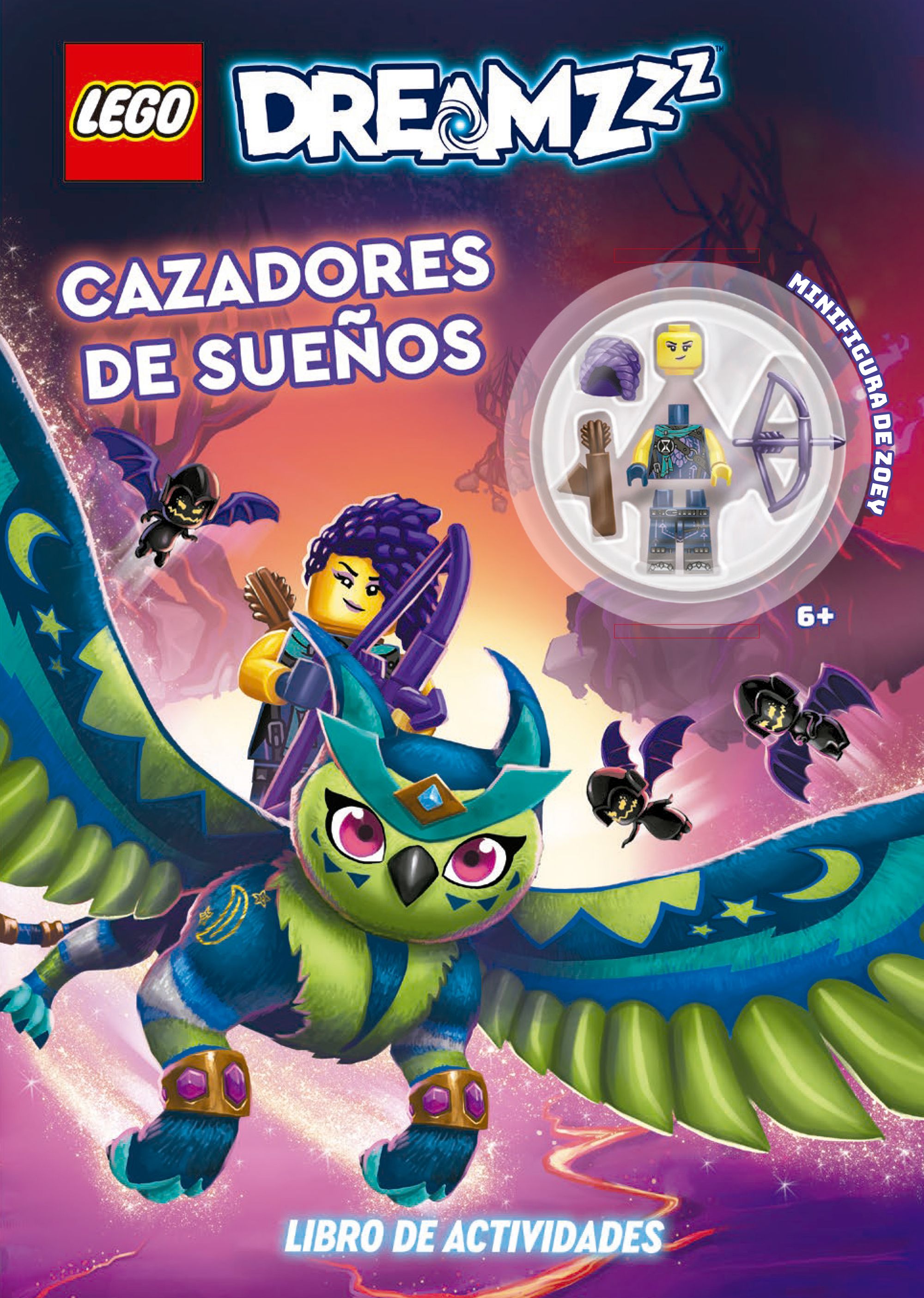 LEGO DreamZzz. Cazadores de sueños. Libro de actividades: Incluye una minifigura. Lego (Planeta Junior) 9788408277712 Imagen principal del producto