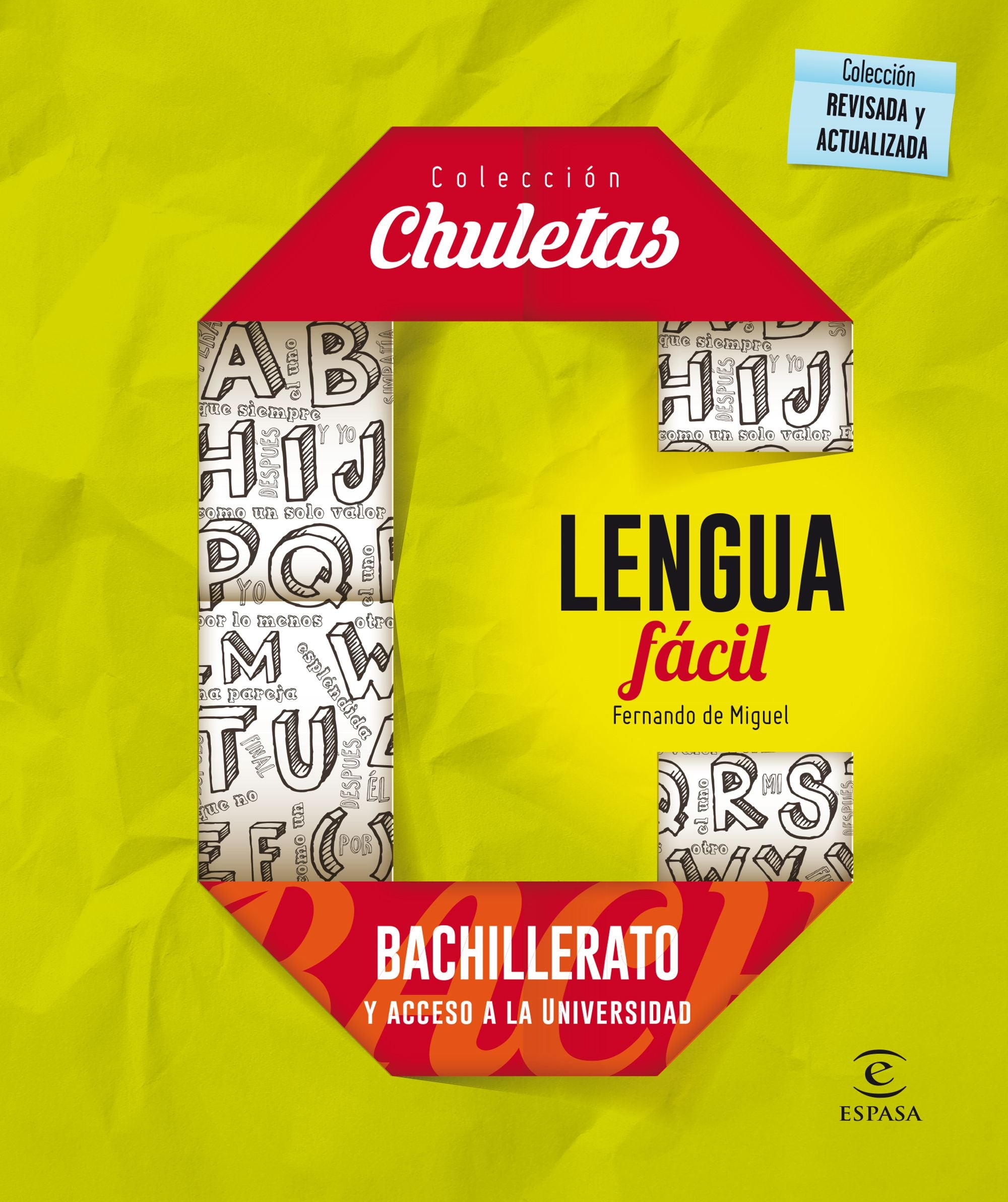 Lengua fácil para bachillerato. Fernando de Miguel (Espasa) 9788467044539 Imagen principal del producto