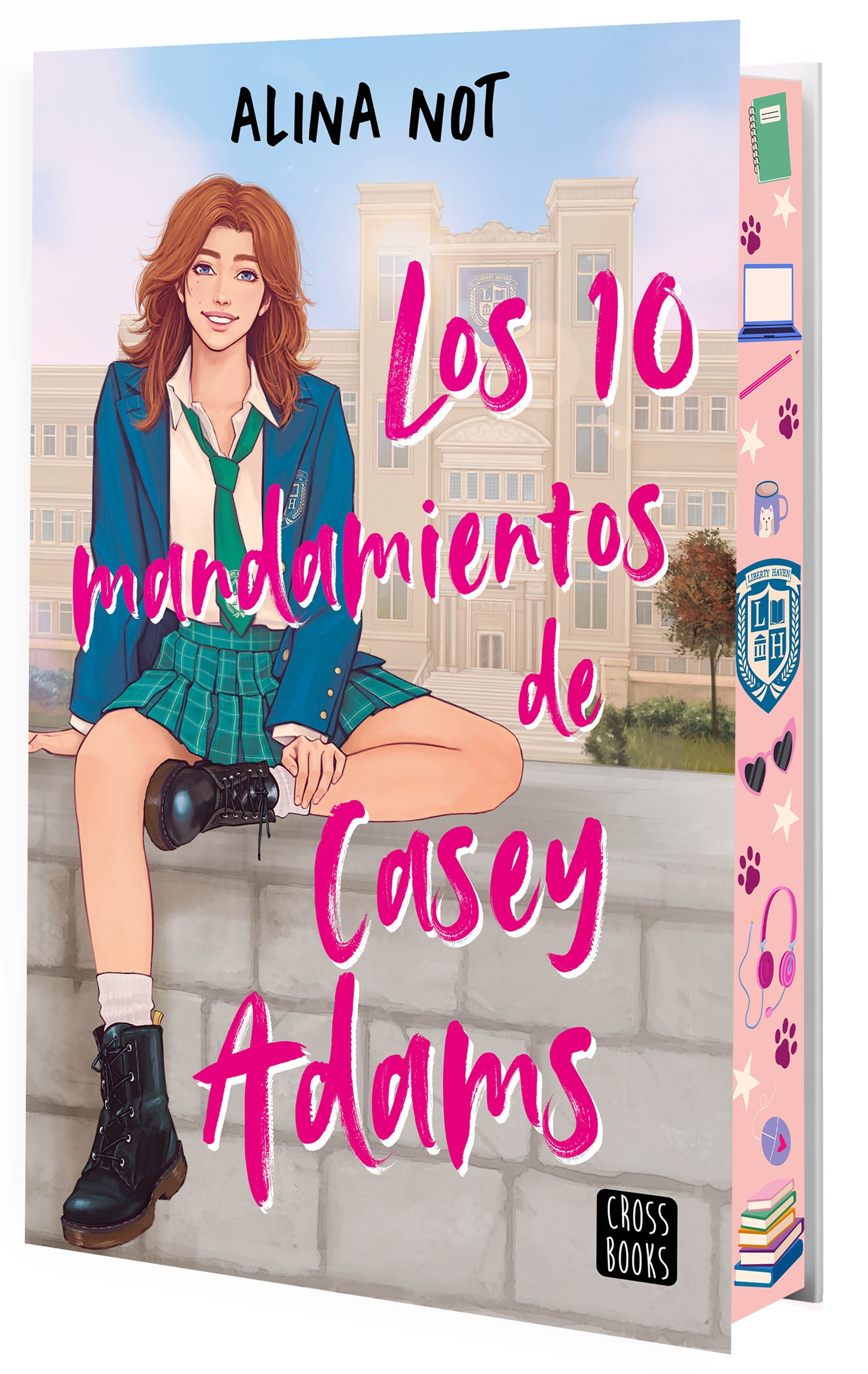 Liberty Haven 1. Los diez mandamientos de Casey Adams: Edición con cantos tintados. Alina Not (Crossbooks) 9788408314776 Imagen principal del producto