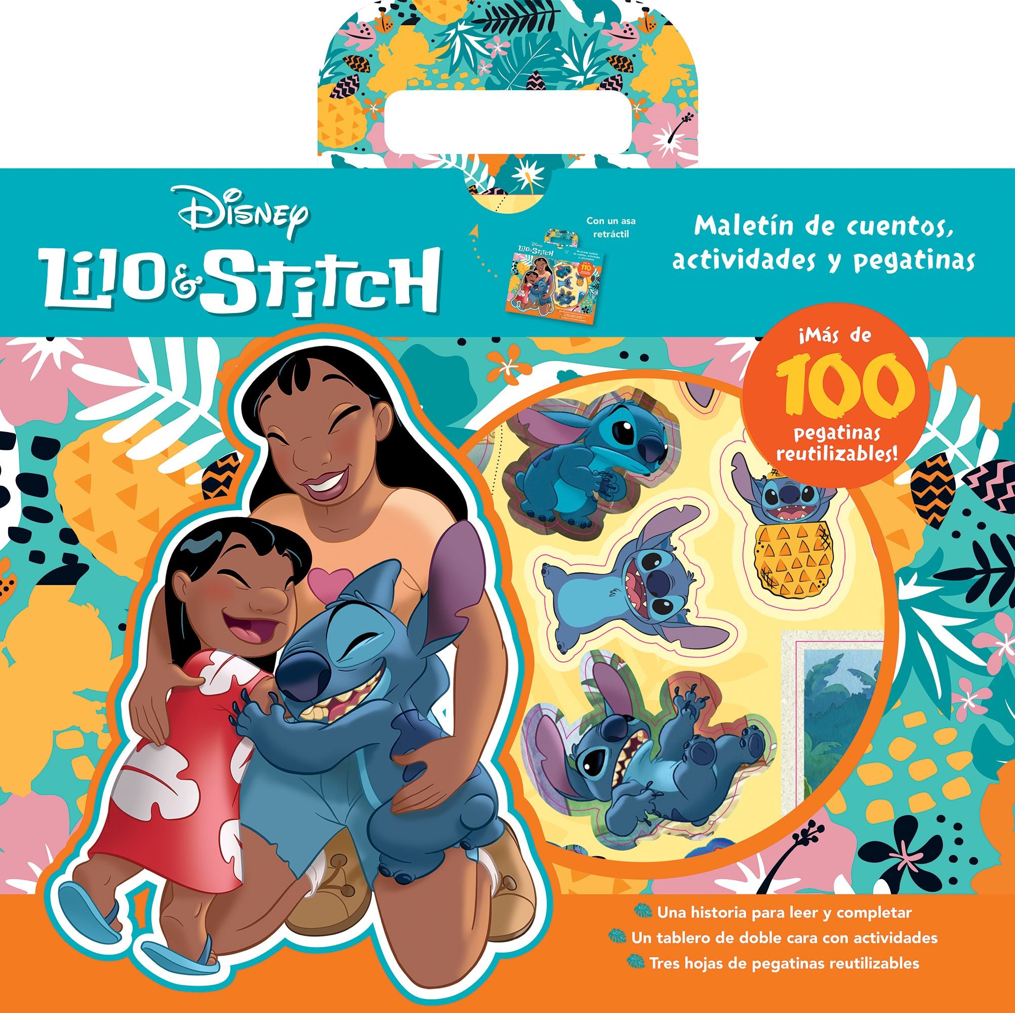 Lilo & Stitch. Maletín de cuentos, actividades y pegatinas. Disney (Libros Disney) 9788410029941 Imagen principal del producto