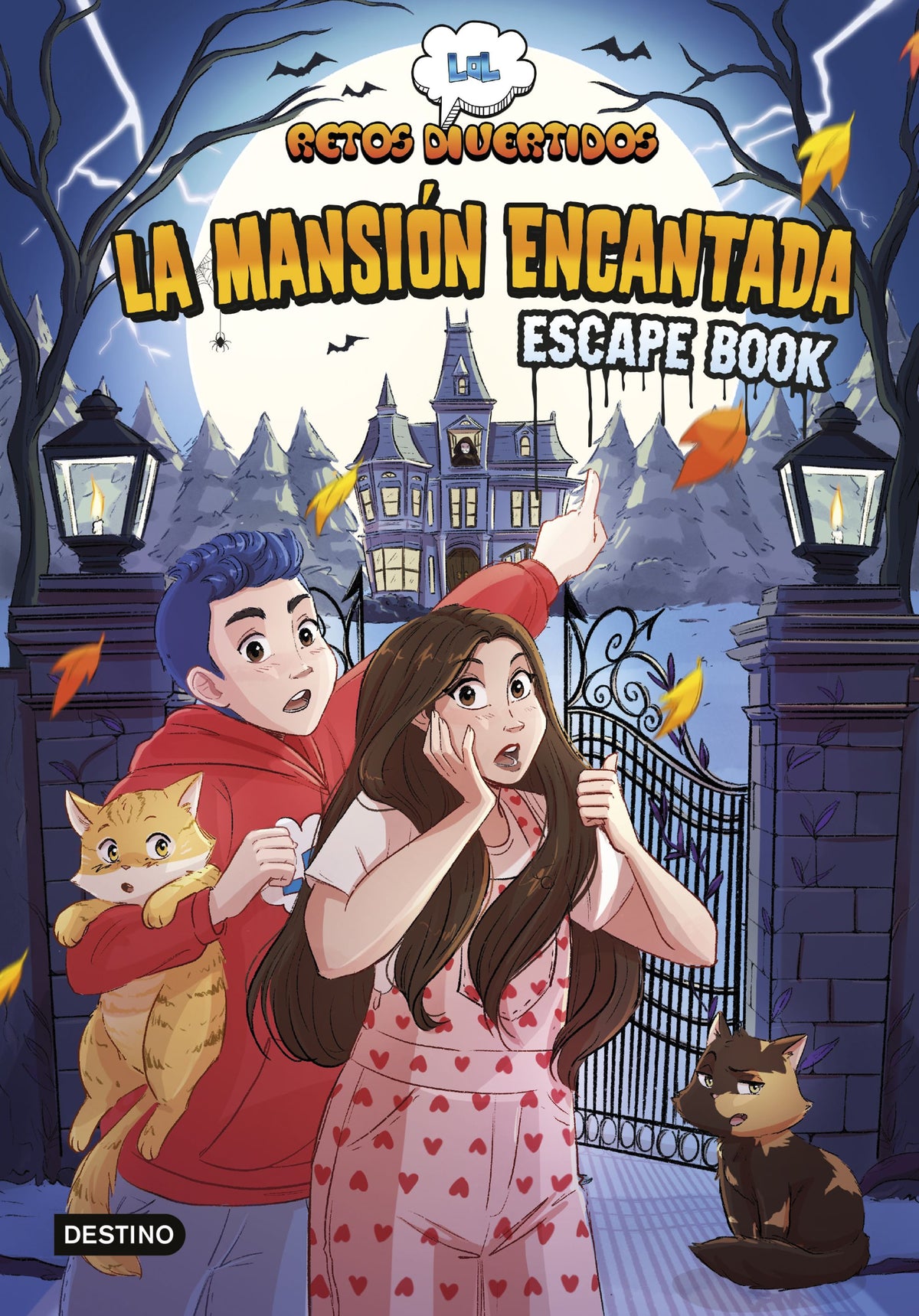 LOL Retos Divertidos 2. Escape Book: La Mansión Encantada. LOL Retos Divertidos (Destino Infantil & Juvenil) 9788408253716