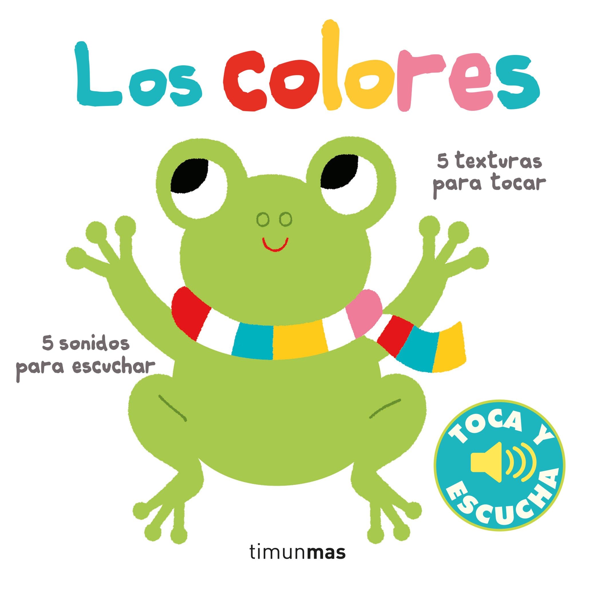 Los colores. Toca y escucha. Marion Billet (Timun Mas Infantil) 9788408238812 Imagen principal del producto