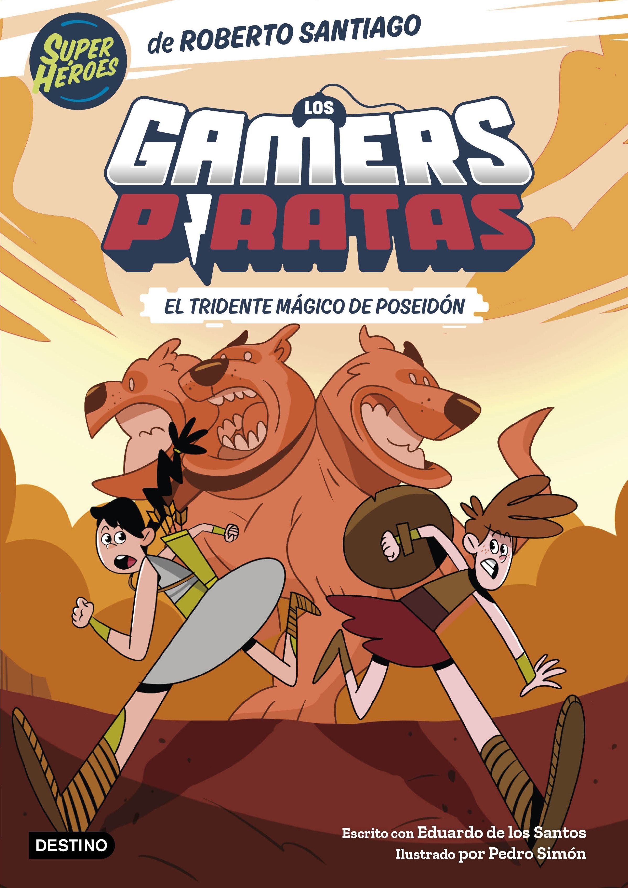 Los Gamers Piratas 3. El tridente mágico de Poseidón. Roberto Santiago (Destino Infantil & Juvenil) 9788408275398 Imagen principal del producto