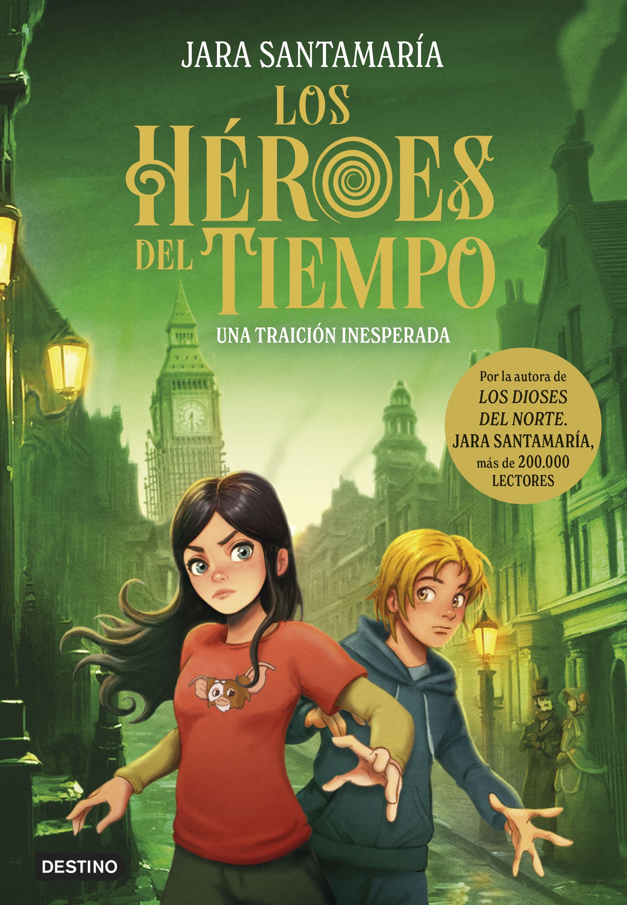 Los Héroes del Tiempo 2. Una traición inesperada. Jara Santamaría (Destino Infantil & Juvenil) 9788408308270 Imagen principal del producto