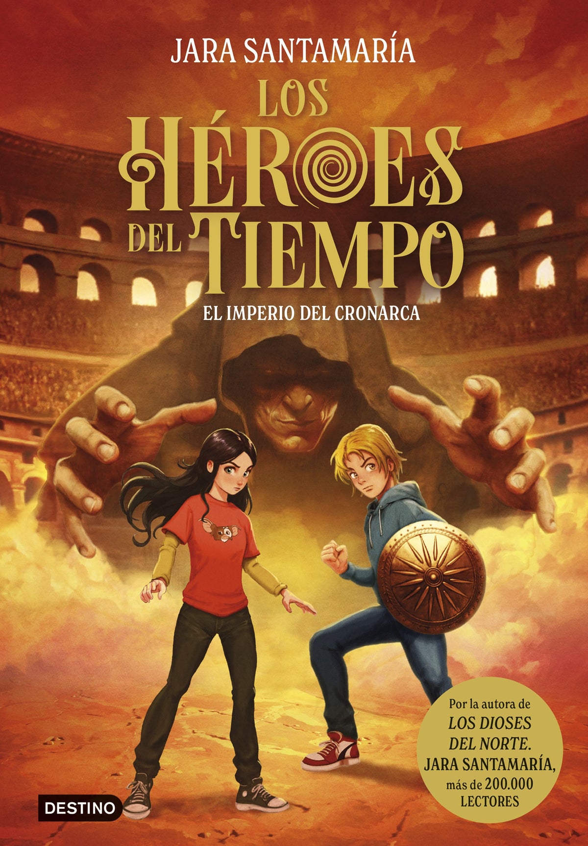 Los Héroes del Tiempo 3. El imperio del Cronarca. Jara Santamaría (Destino Infantil & Juvenil) 9788408317807