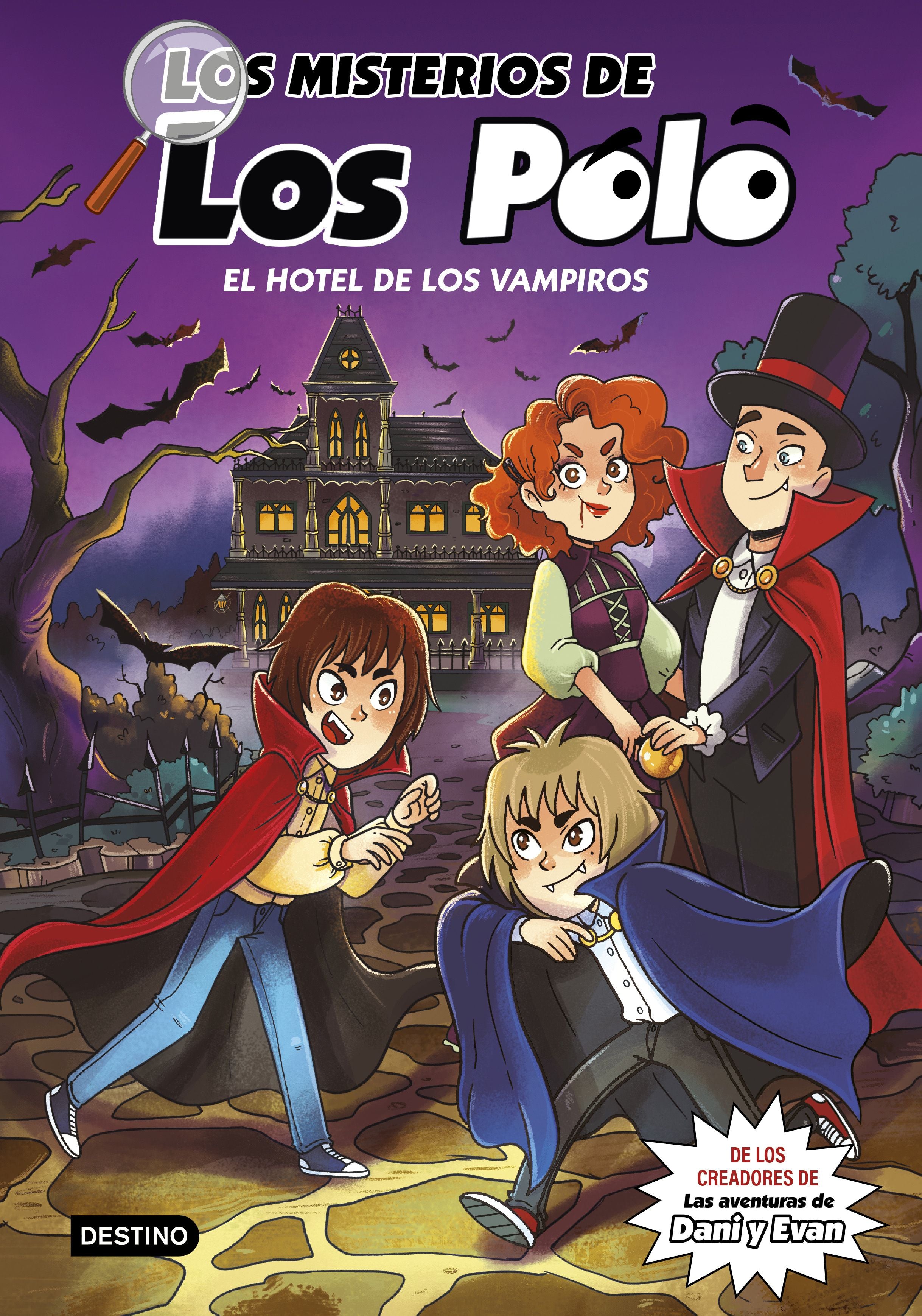 Los misterios de los Polo 2. El hotel de los vampiros. Los Polo (Destino Infantil & Juvenil) 9788408280415 Imagen principal del producto