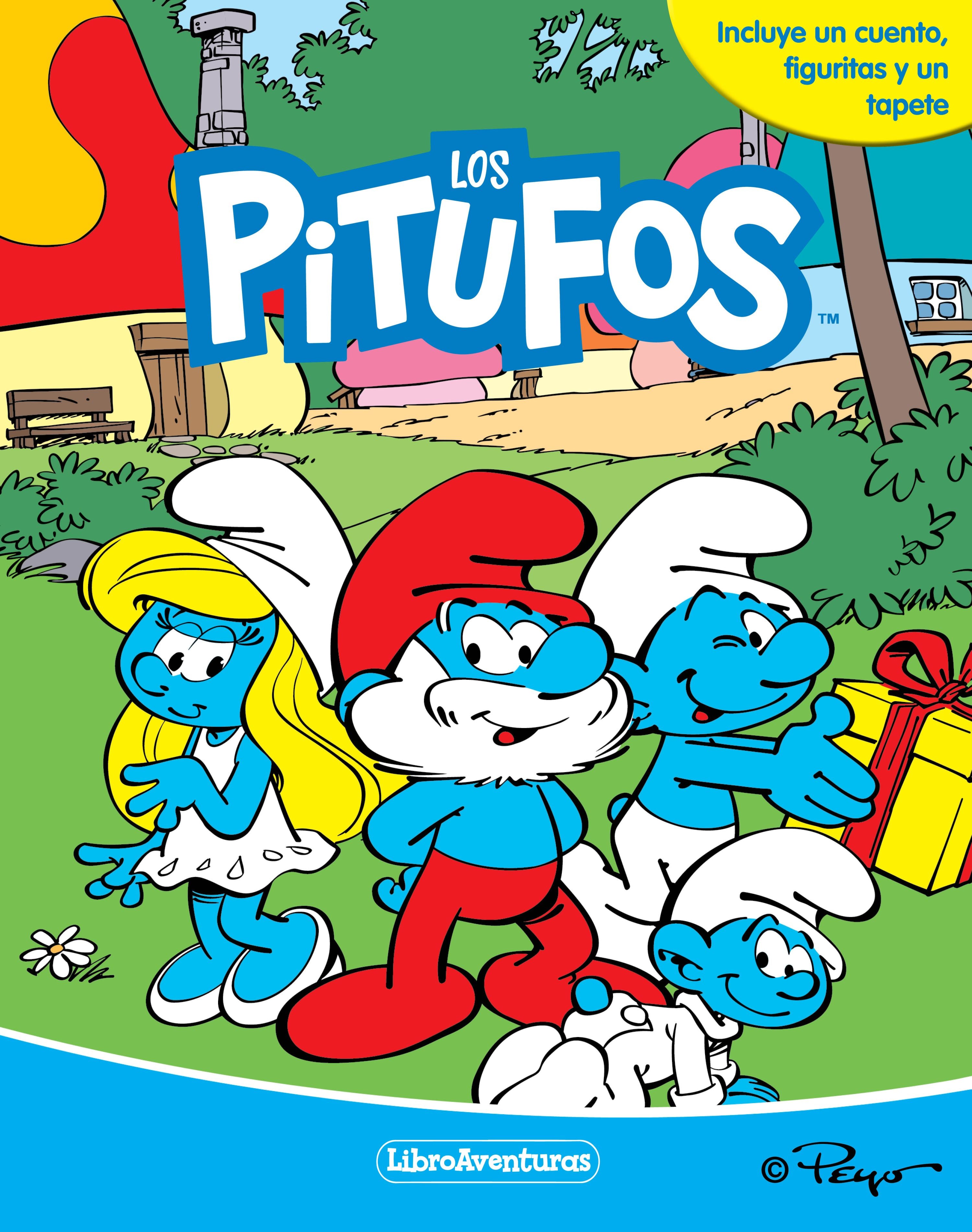 Los Pitufos. Libroaventuras: Incluye un cuento, figuritas y un tapete. Los Pitufos (Planeta Junior) 9788408291657