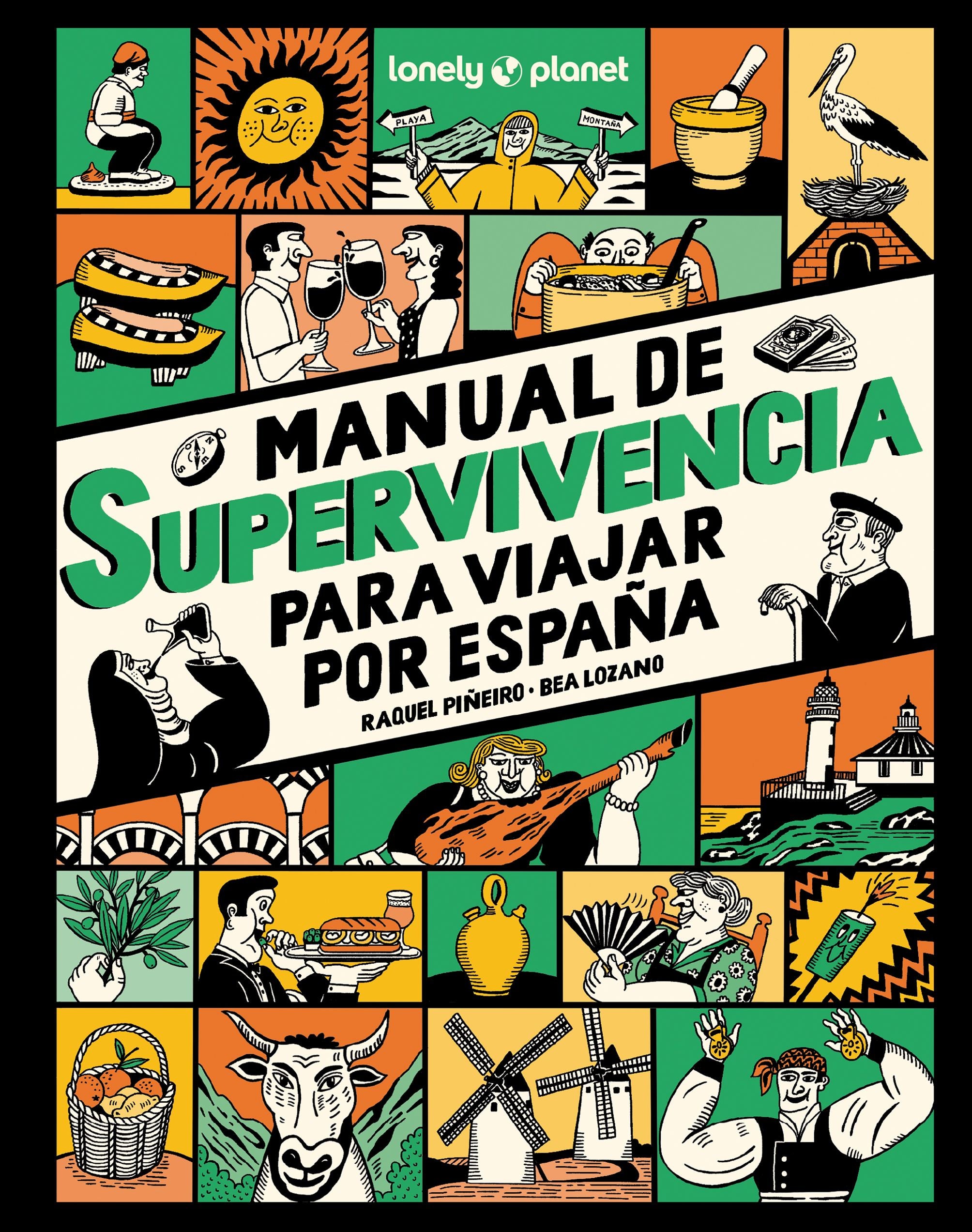 Manual de supervivencia para viajar por España. Raquel Piñeiro (GeoPlaneta) 9788408291749 Imagen principal del producto