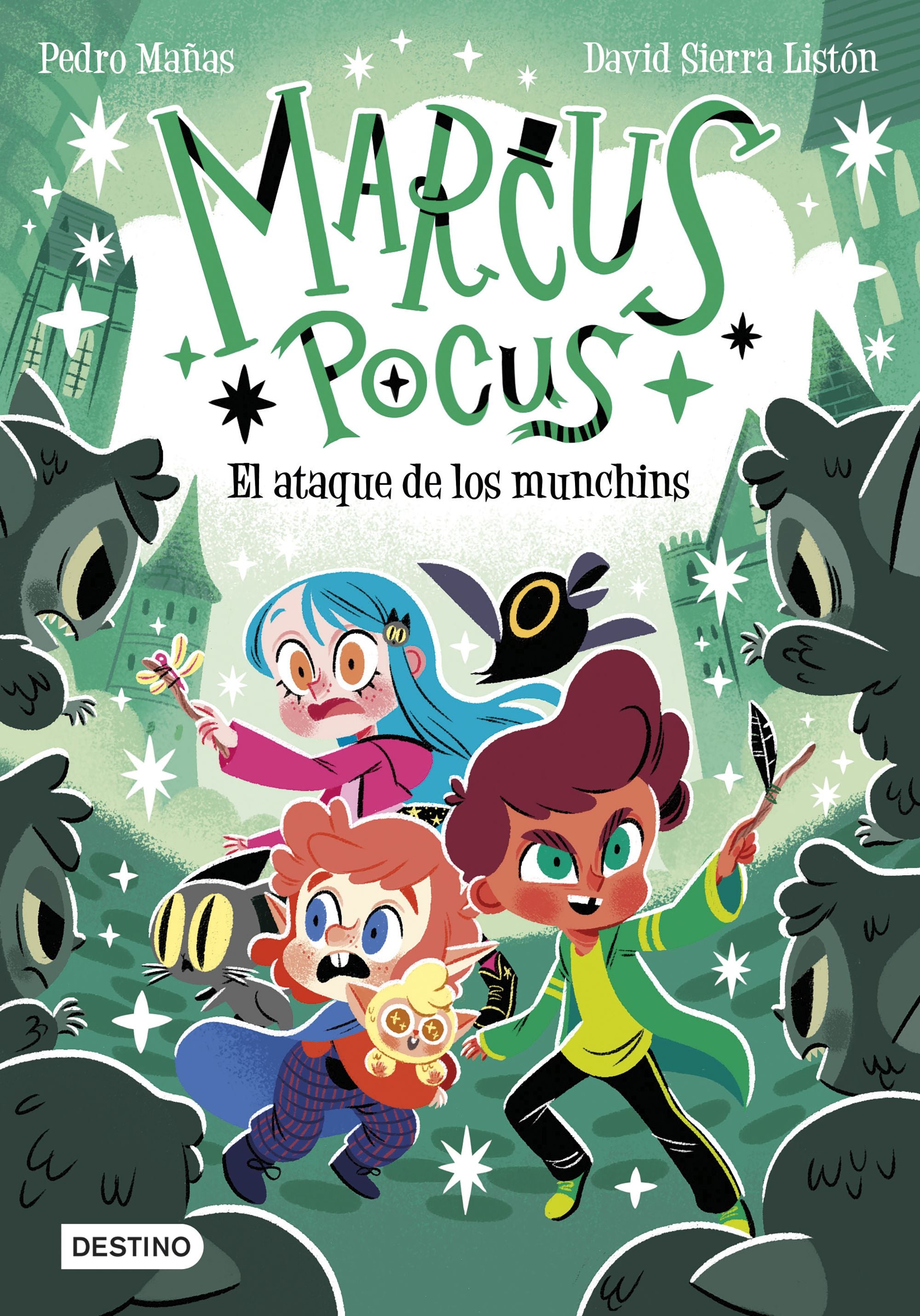 Marcus Pocus 7. El ataque de los munchins. Pedro Mañas (Destino Infantil & Juvenil) 9788408307495 Imagen principal del producto