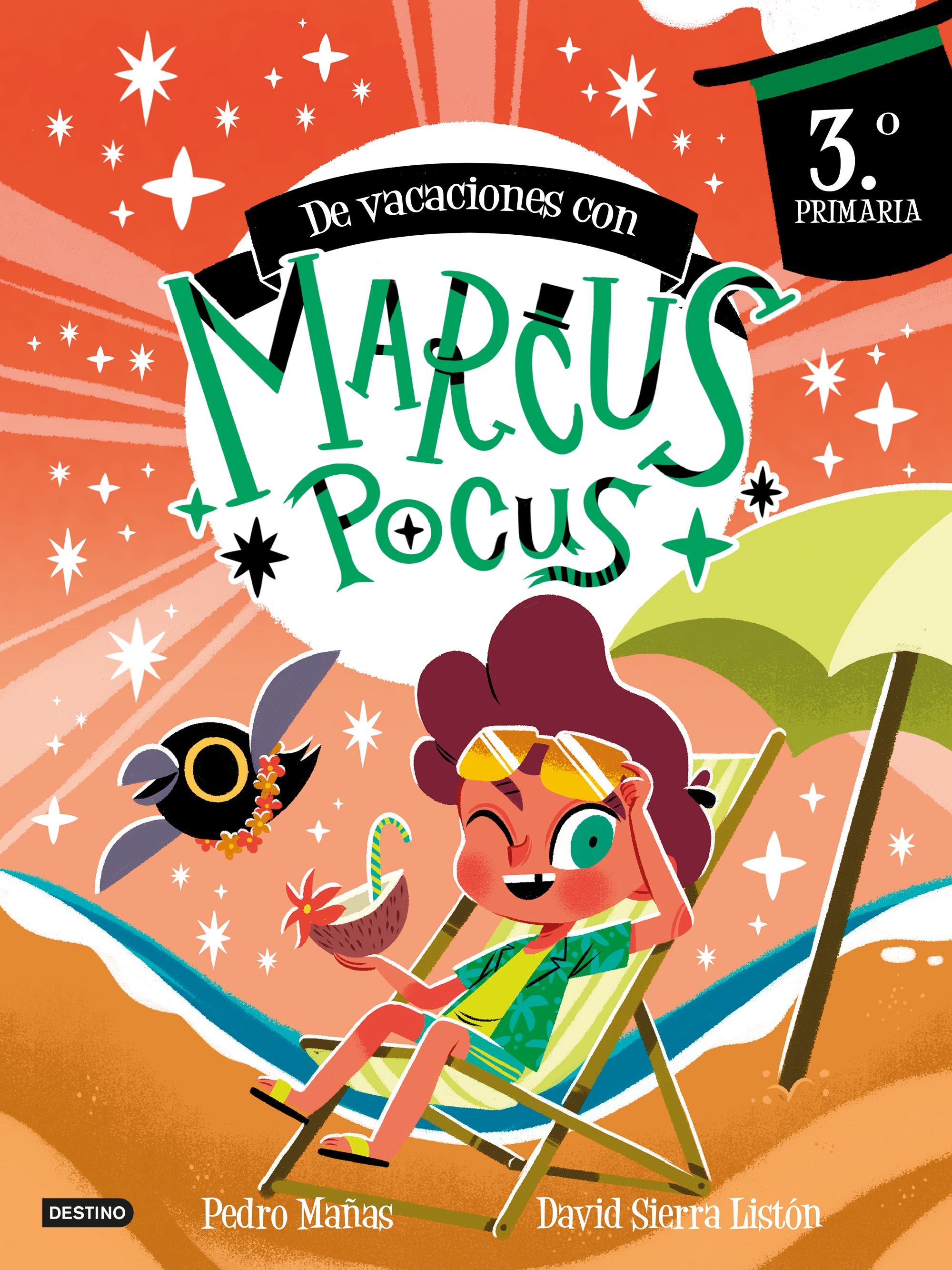Marcus Pocus. Cuaderno de vacaciones. 3º de Primaria. Pedro Mañas (Destino Infantil & Juvenil) 9788408303404 Imagen principal del producto
