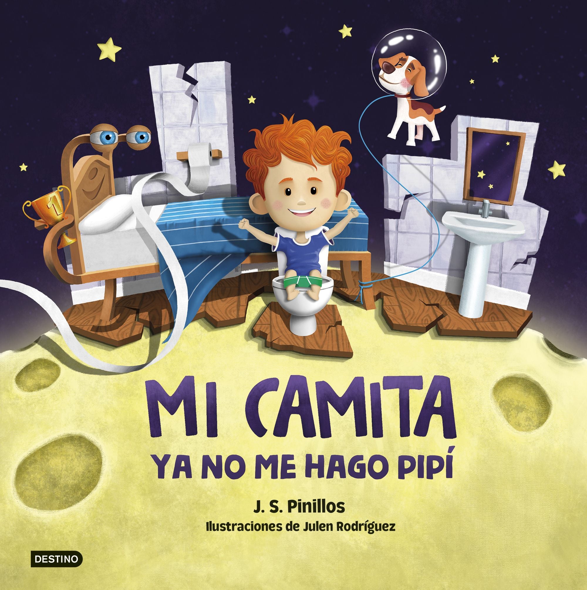 Mi camita 2. Ya no me hago pipí: Ilustraciones de Julen Rodríguez. J. S. Pinillos (Destino Infantil & Juvenil) 9788408254386 Imagen principal del producto
