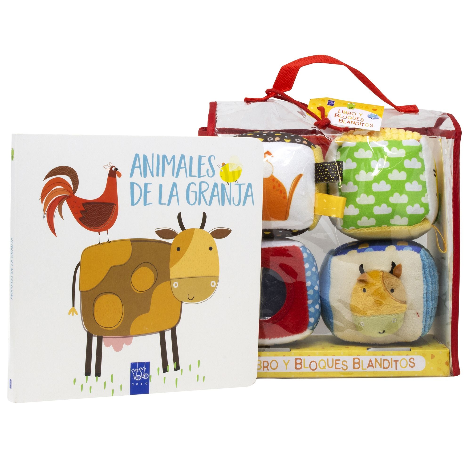 Mi primera maleta juega y aprende. Animales de la granja. YOYO (Yoyo) 9788408261667 Imagen principal del producto