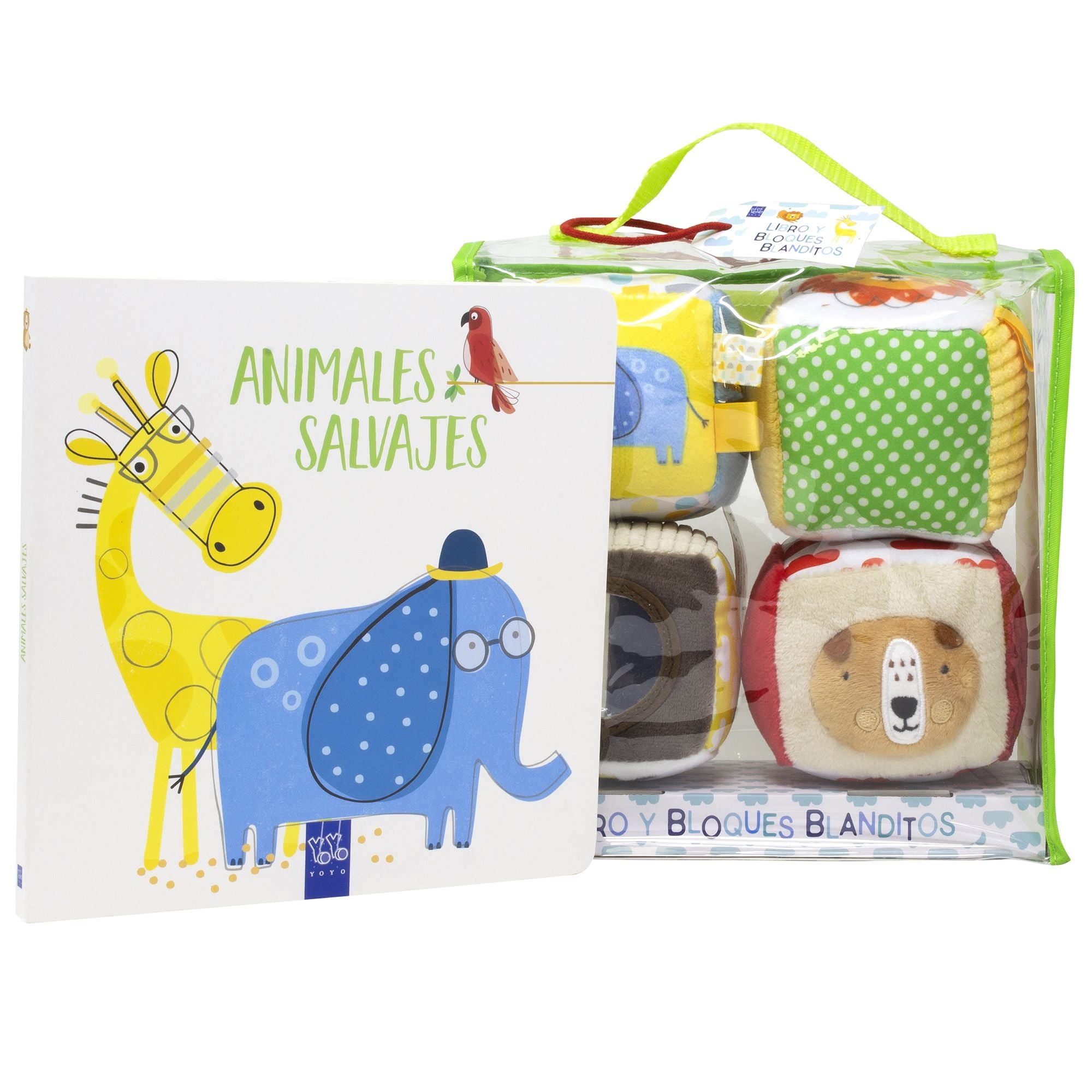 Mi primera maleta juega y aprende. Animales salvajes. YOYO (Yoyo) 9788408261650 Imagen principal del producto