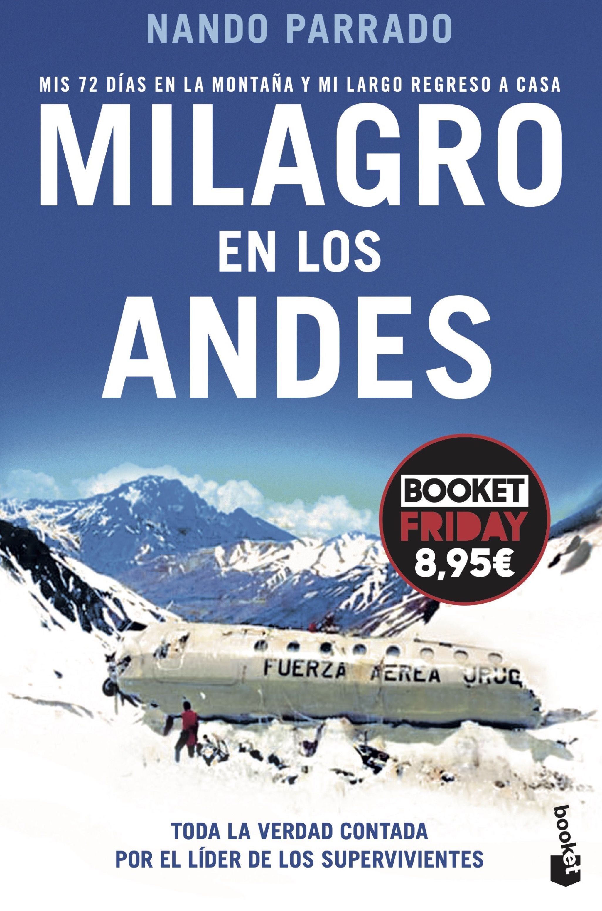 Milagro en los Andes: Mis 72 días en la montaña y mi largo regreso a casa. Edición limitada a precio especial. Nando Parrado (Booket) 9788408294719 Imagen principal del producto