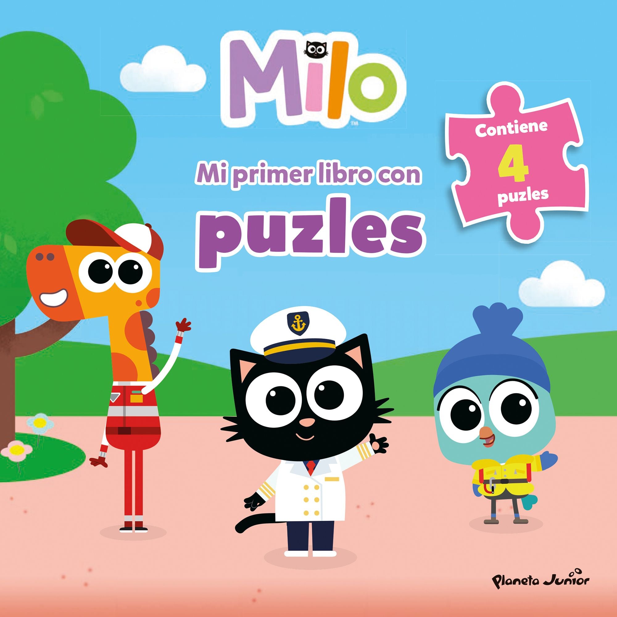 Milo. Mi primer libro con puzles. Milo (Planeta Junior) 9788408265771 Imagen principal del producto