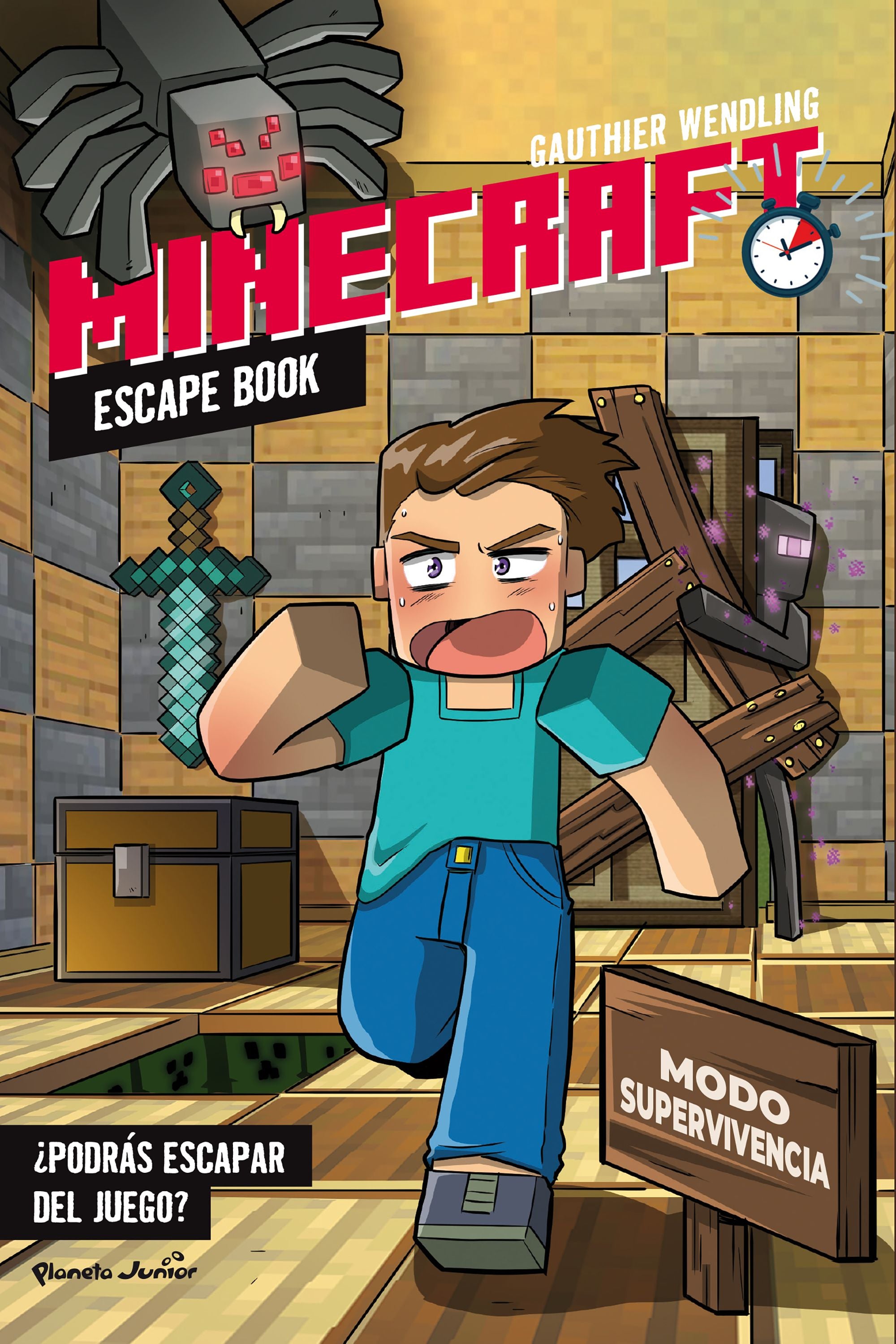 Minecraft. Escape Book. Gauthier Wendling (Planeta Junior) 9788408287377 Imagen principal del producto