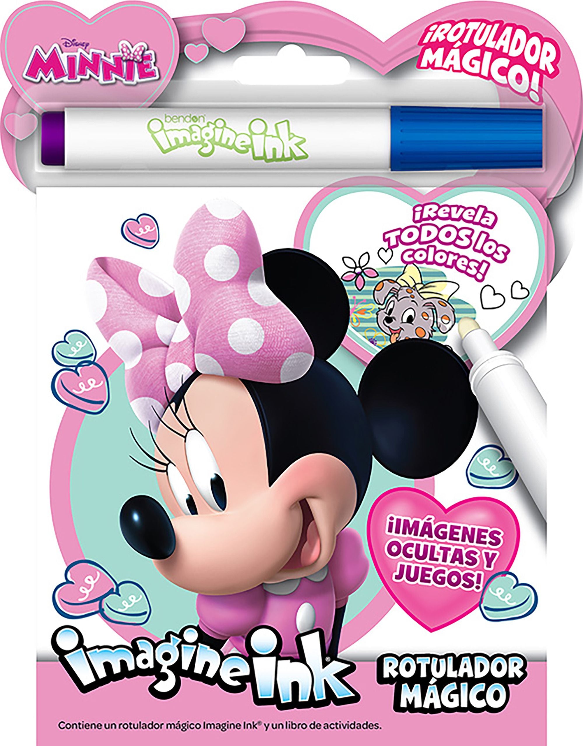 Minnie. Rotulador mágico: Libro para colorear y actividades con rotulador mágico. Disney (Libros Disney) 9788410029538 Imagen principal del producto