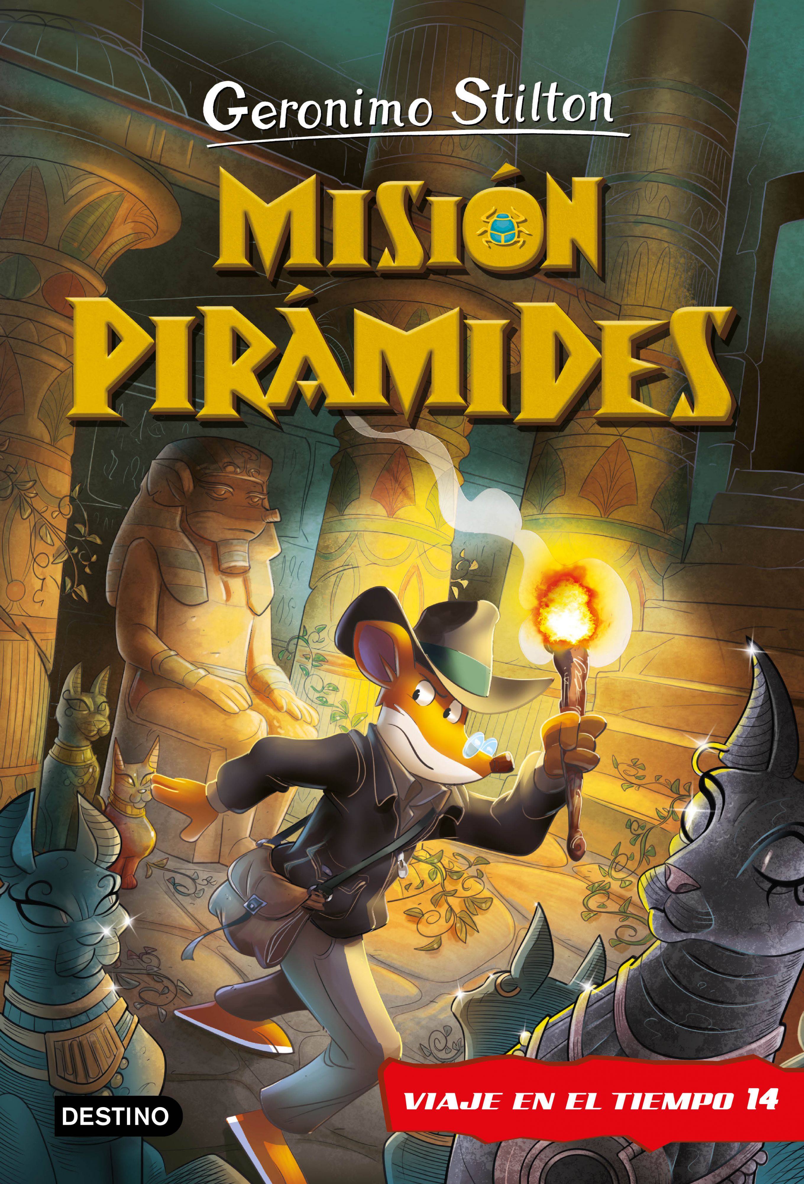 Misión Pirámides. Viaje en el tiempo 14. Geronimo Stilton (Destino Infantil & Juvenil) 9788408269861 Imagen principal del producto