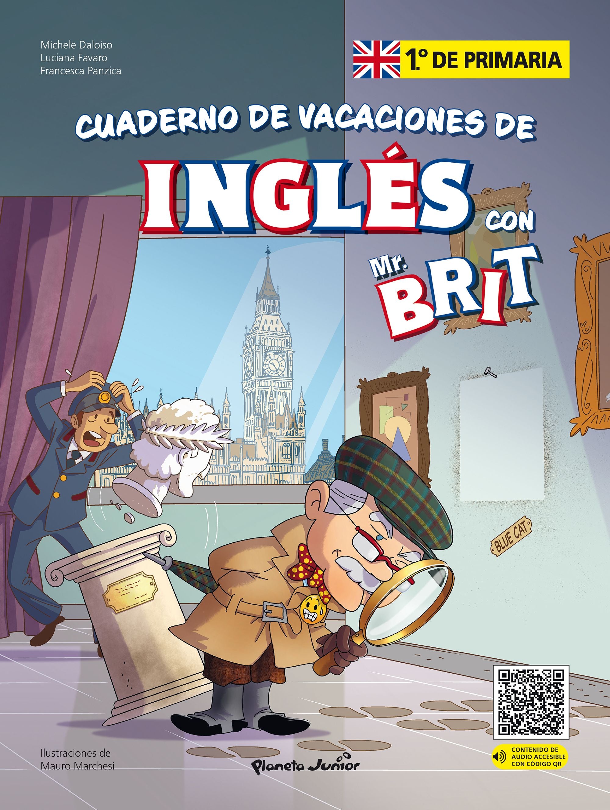 Mr. Brit. Cuaderno de vacaciones de inglés. 1.º de primaria. AA. VV. (Planeta Junior) 9788408287414 Imagen principal del producto
