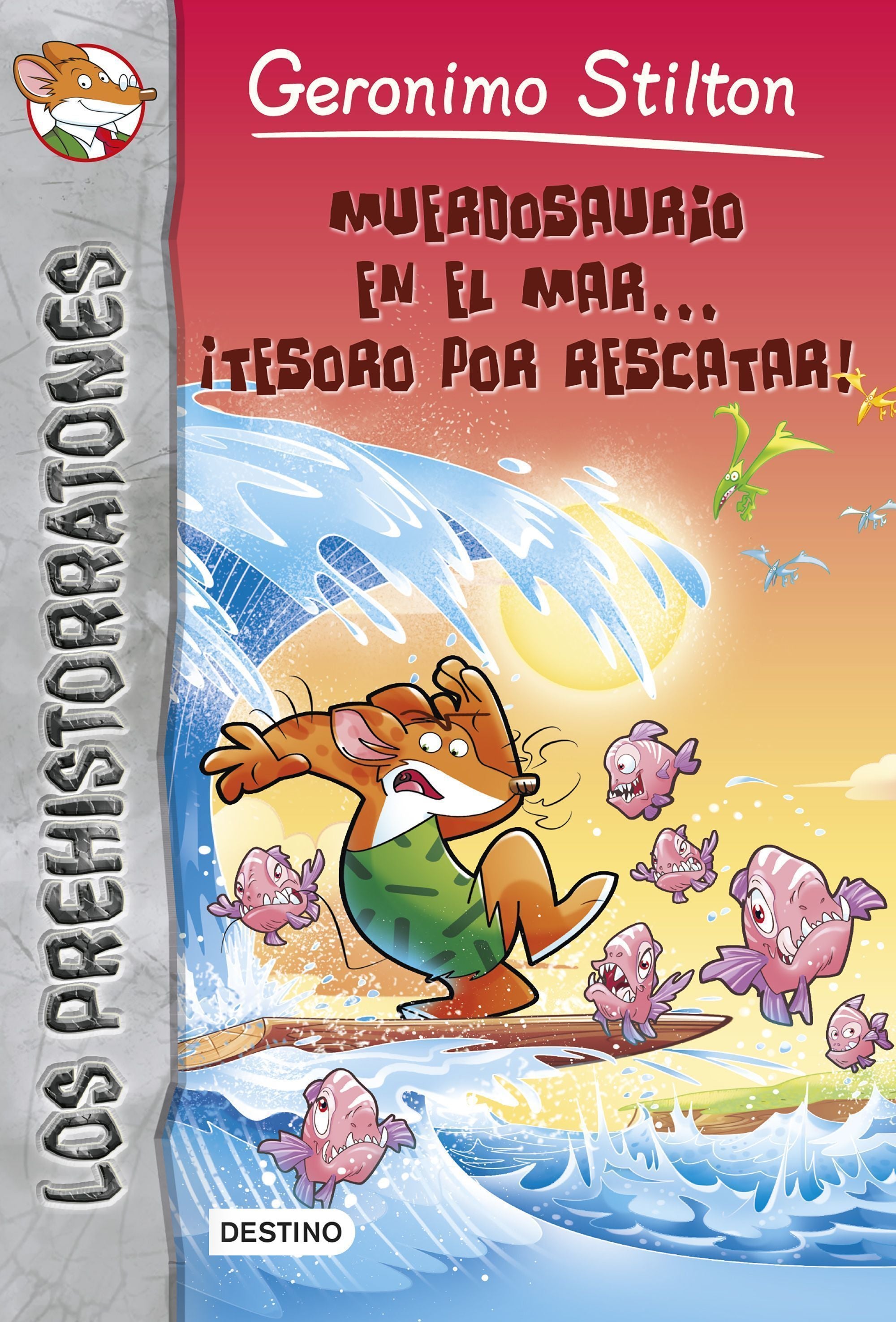 Muerdosaurio en el mar... ¡tesoro por rescatar!: Prehistorratones 9