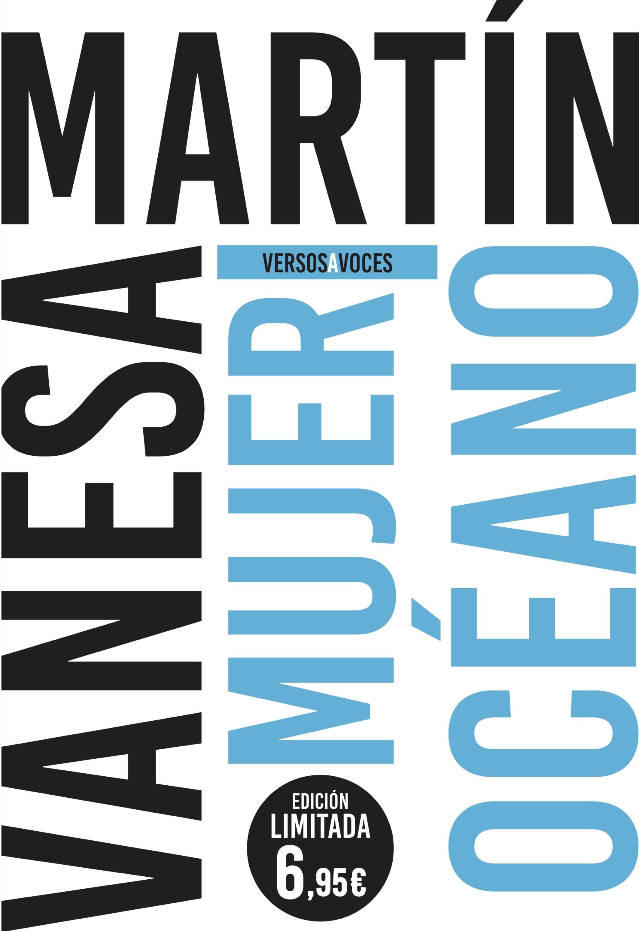 Mujer océano. Vanesa Martín (Booket) 9788408208099 Imagen principal del producto