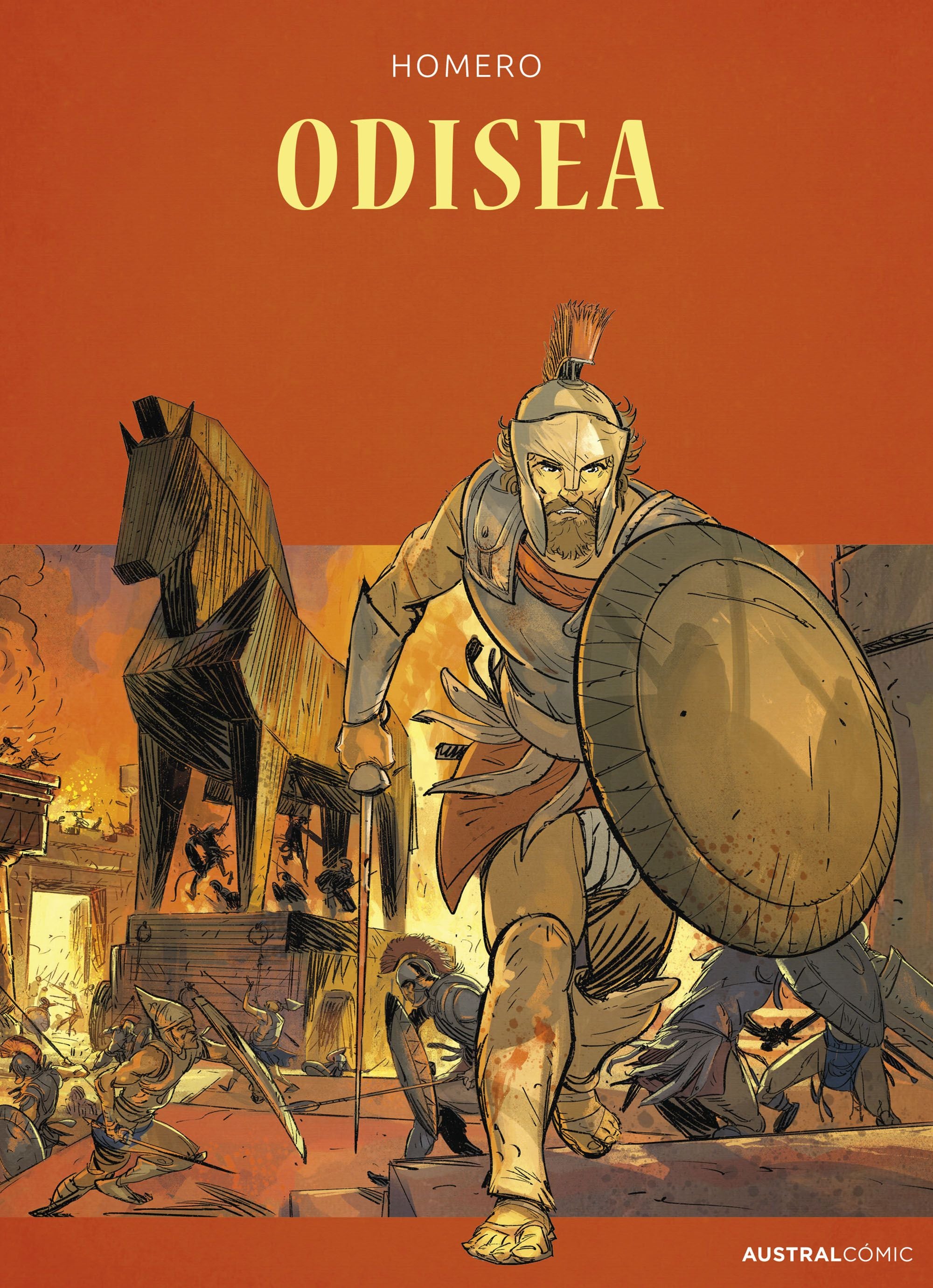 Odisea (cómic). Homero (Austral) 9788408270867 Imagen principal del producto